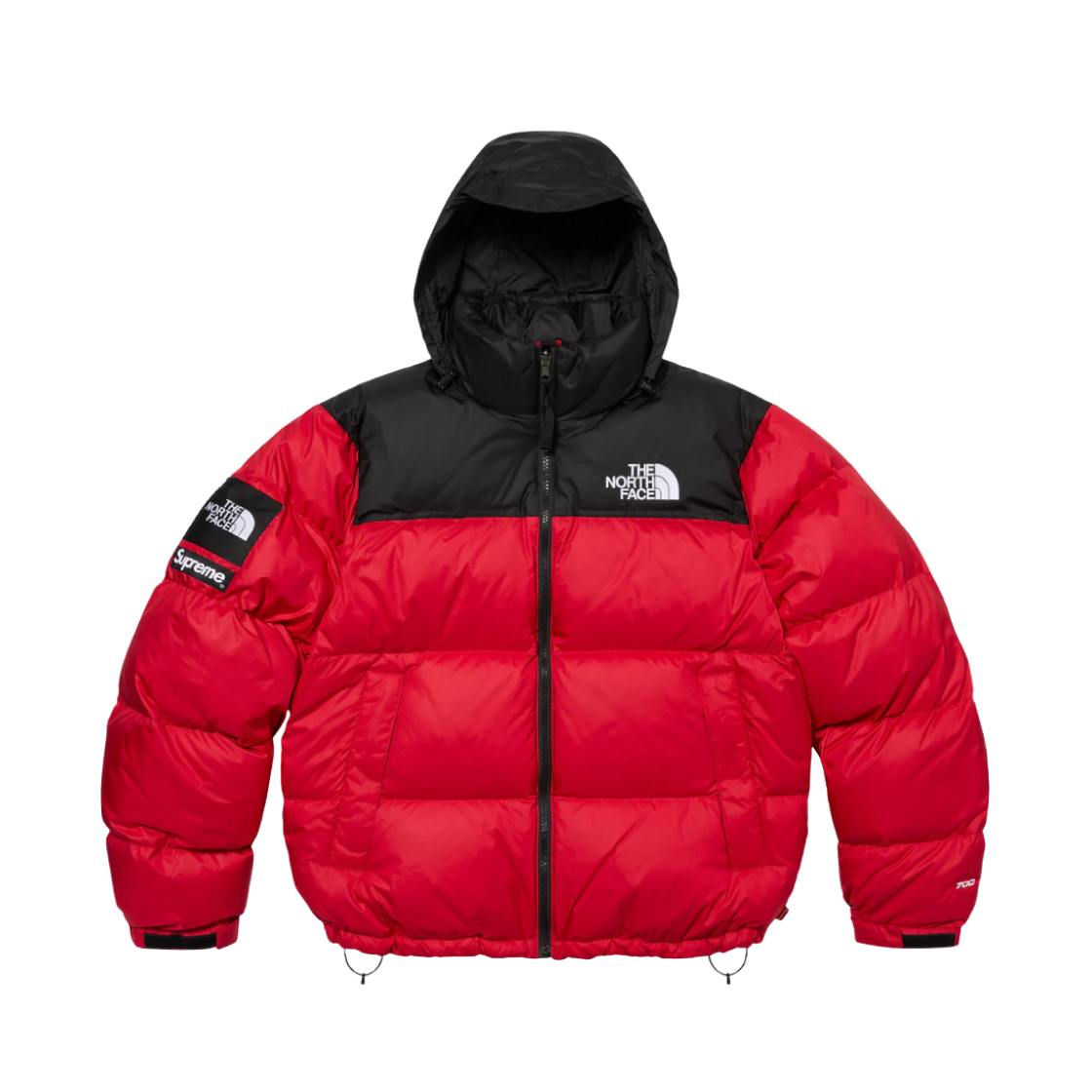 Supreme x The North Face Nuptse Jacket Red 24FW