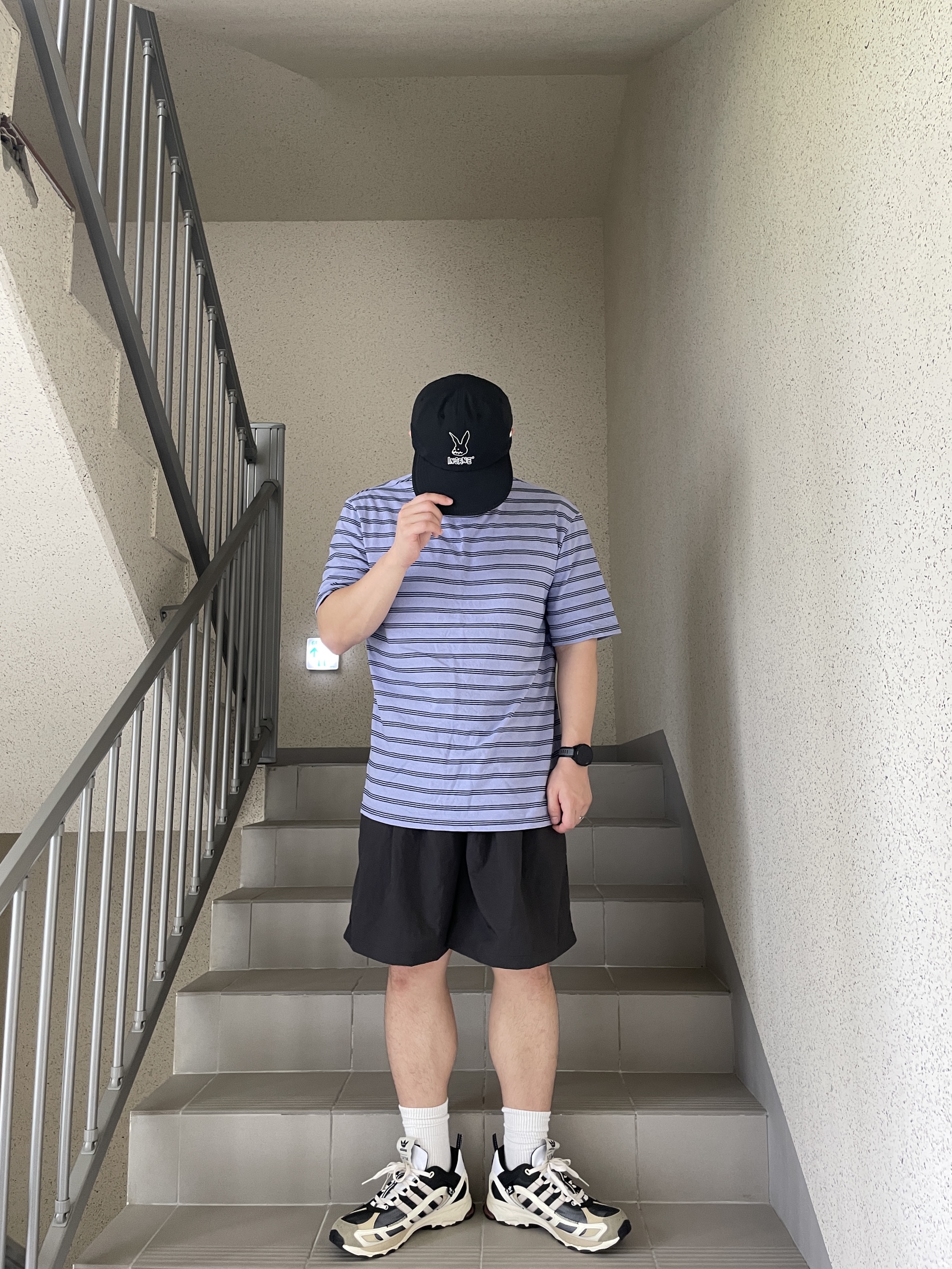 Adidas x Song for the Mute Shadowturf Core Black 착용 스타일 - 2