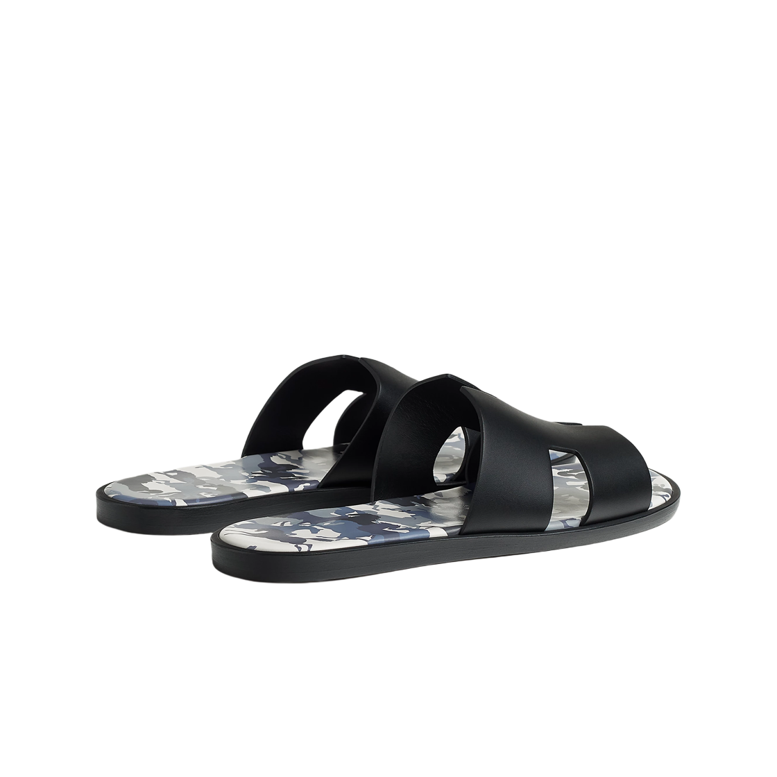 에르메스 이즈미르 샌들 카프스킨 & 누아(Hermes Izmir Sandals Calfskin & Noir) - 3