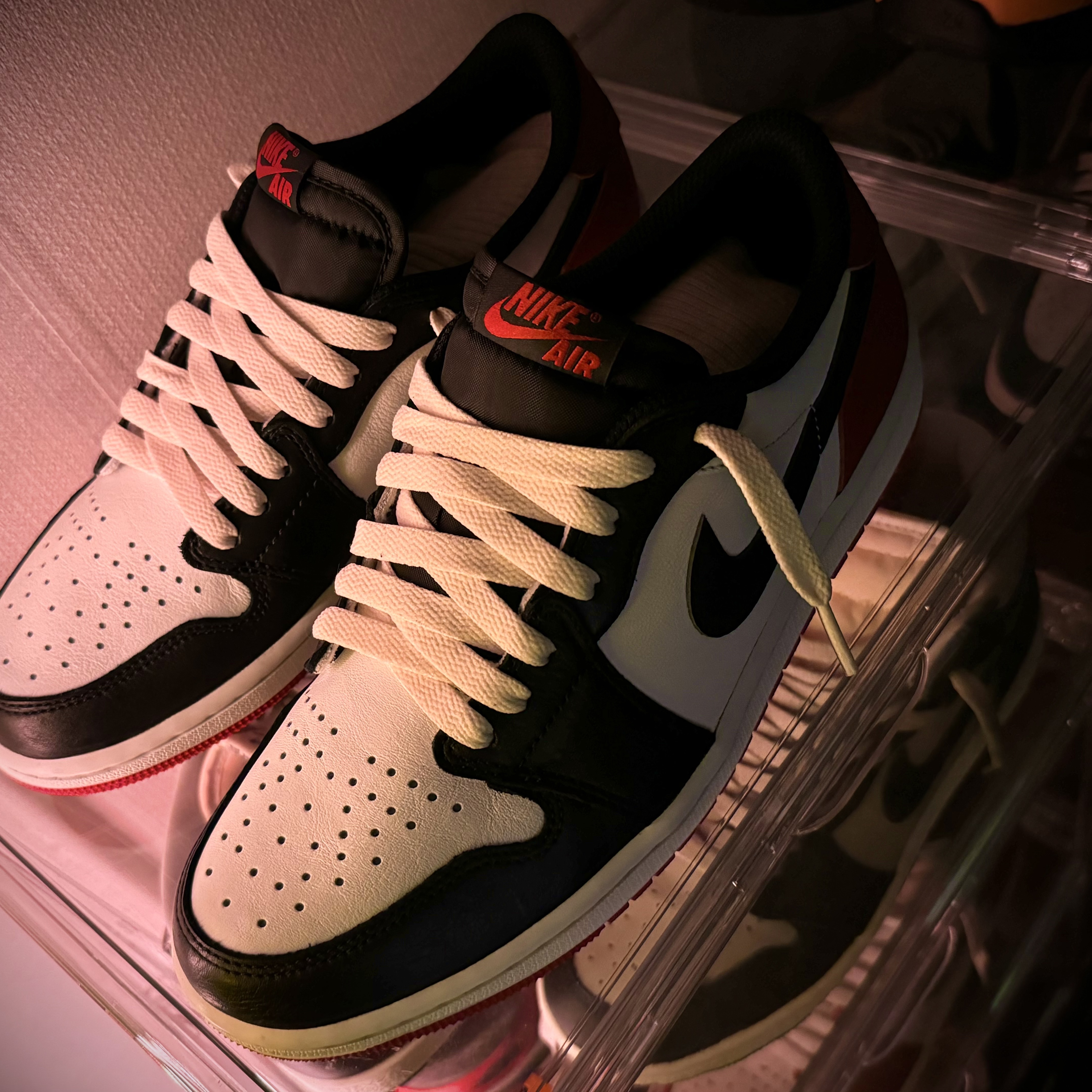 Jordan 1 Retro Low OG Black Toe 착용 스타일