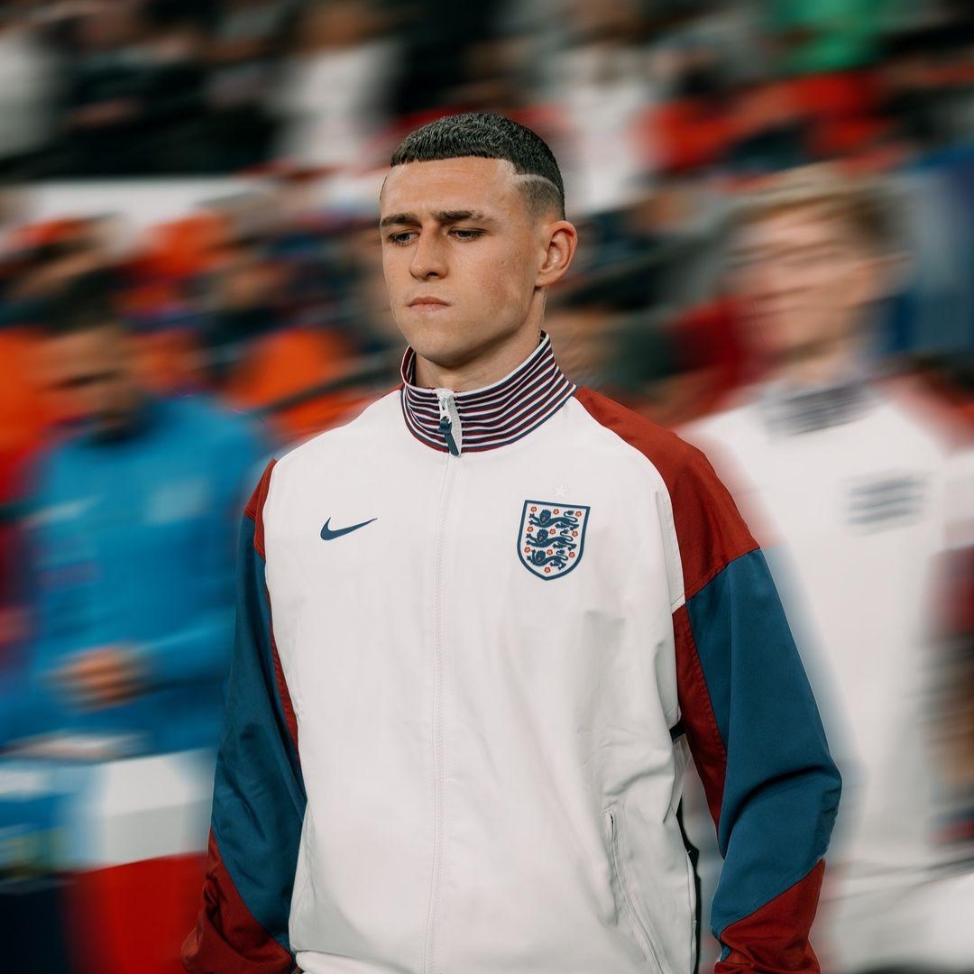 Nike England Dri-Fit Academy Pro Home Soccer Jacket White 착용 스타일 - 3