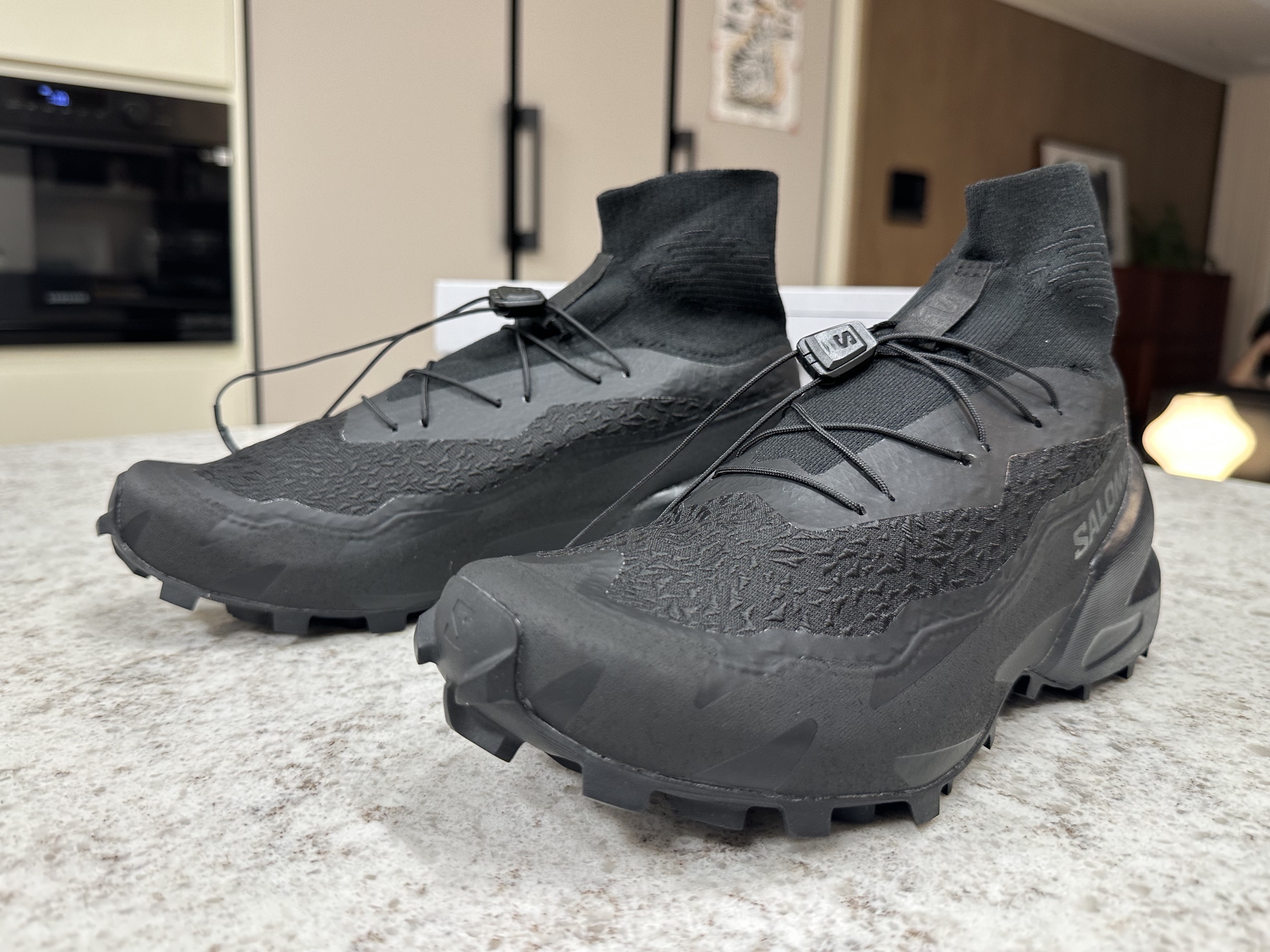 Salomon Speedcross Advanced Black 착용 스타일 - 6