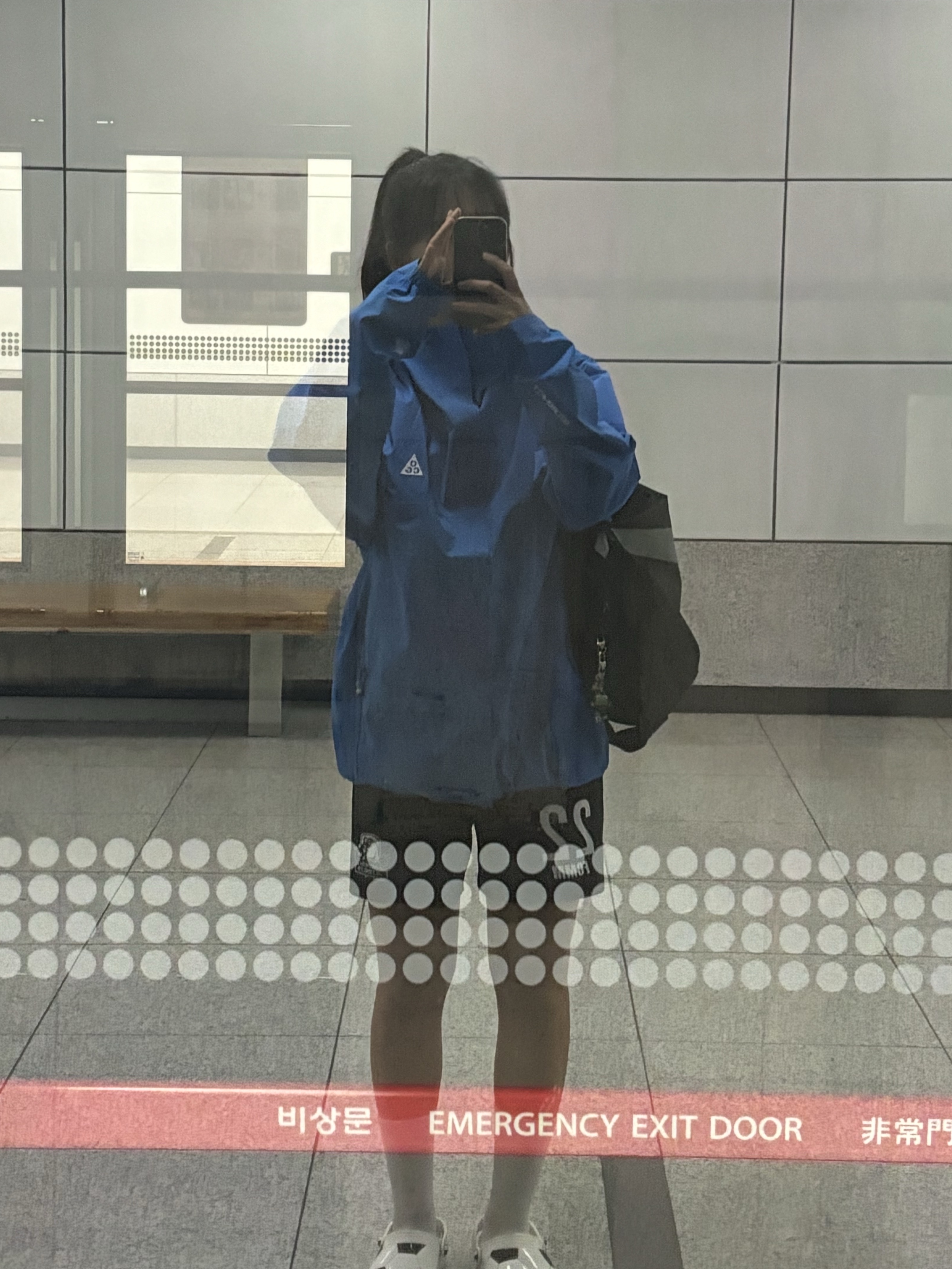 Nike ACG Storm-Fit ADV Cascade Rains Full Zip Jacket Light Photo Blue Summit White - Asia 착용 스타일 - 2