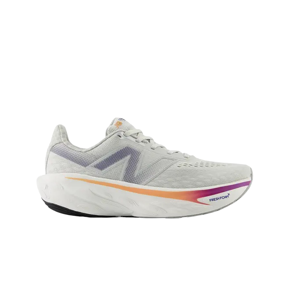 (W) 뉴발란스 프레쉬 폼 X 1080v14 그레이 매터 실버 메탈릭 - D 와이드((W) New Balance Fresh Foam X 1080v14 Grey Matter Silver Metallic - D Wide)