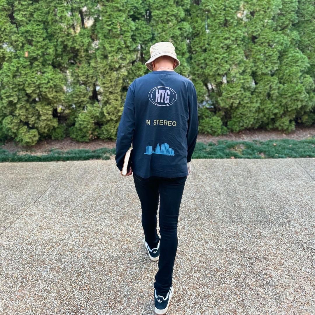 Honor The Gift Vibrations LS Tee Black - 24FW 착용 스타일 - 1