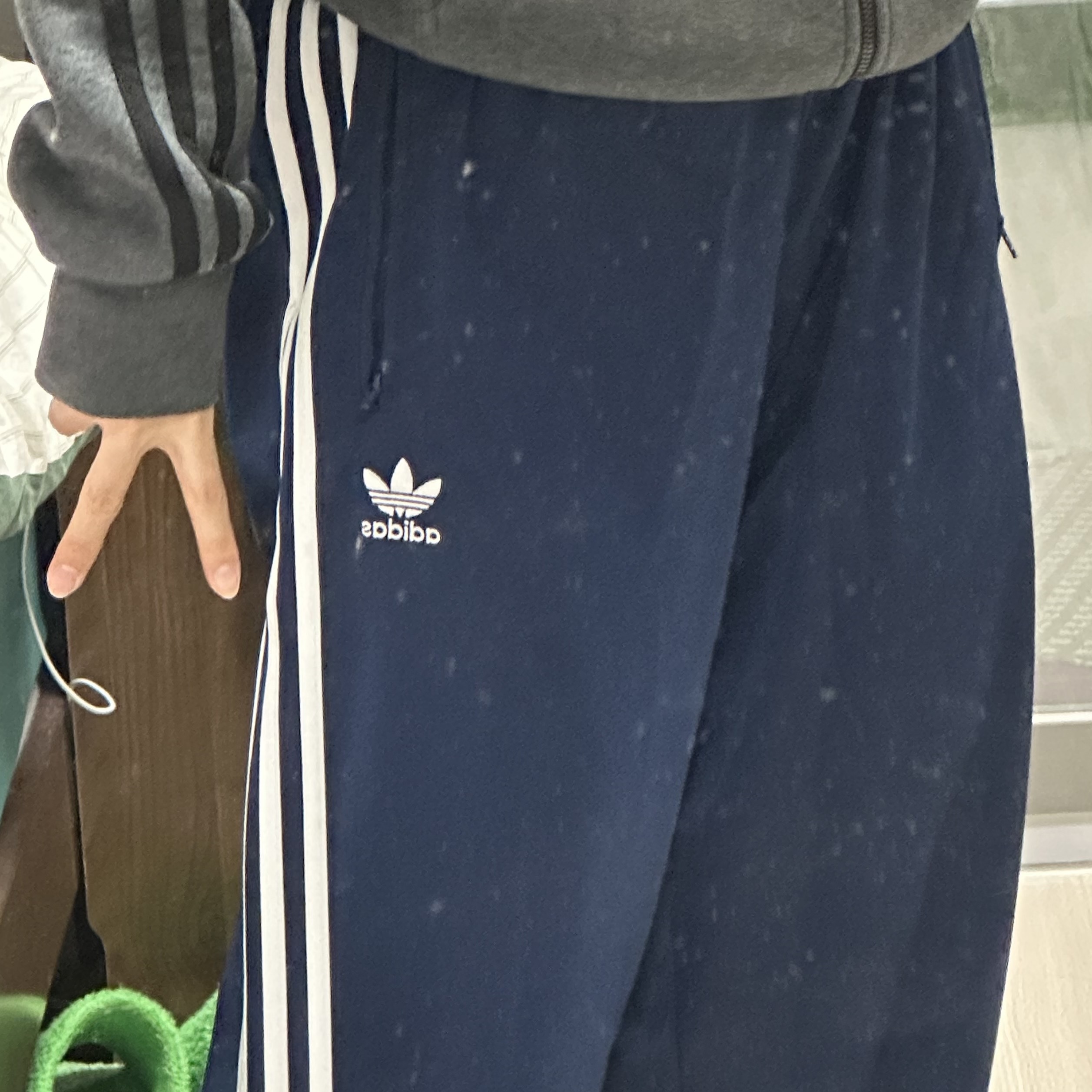Adidas Adicolor Classics Firebird Track Pants Night Indigo - US Sizing 착용 스타일