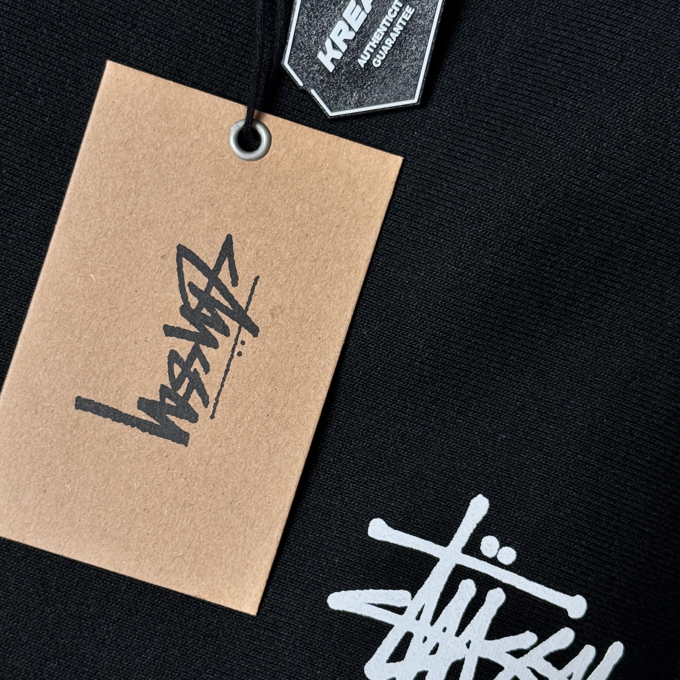 Stussy Basic Stussy Hoodie Black 착용 스타일
