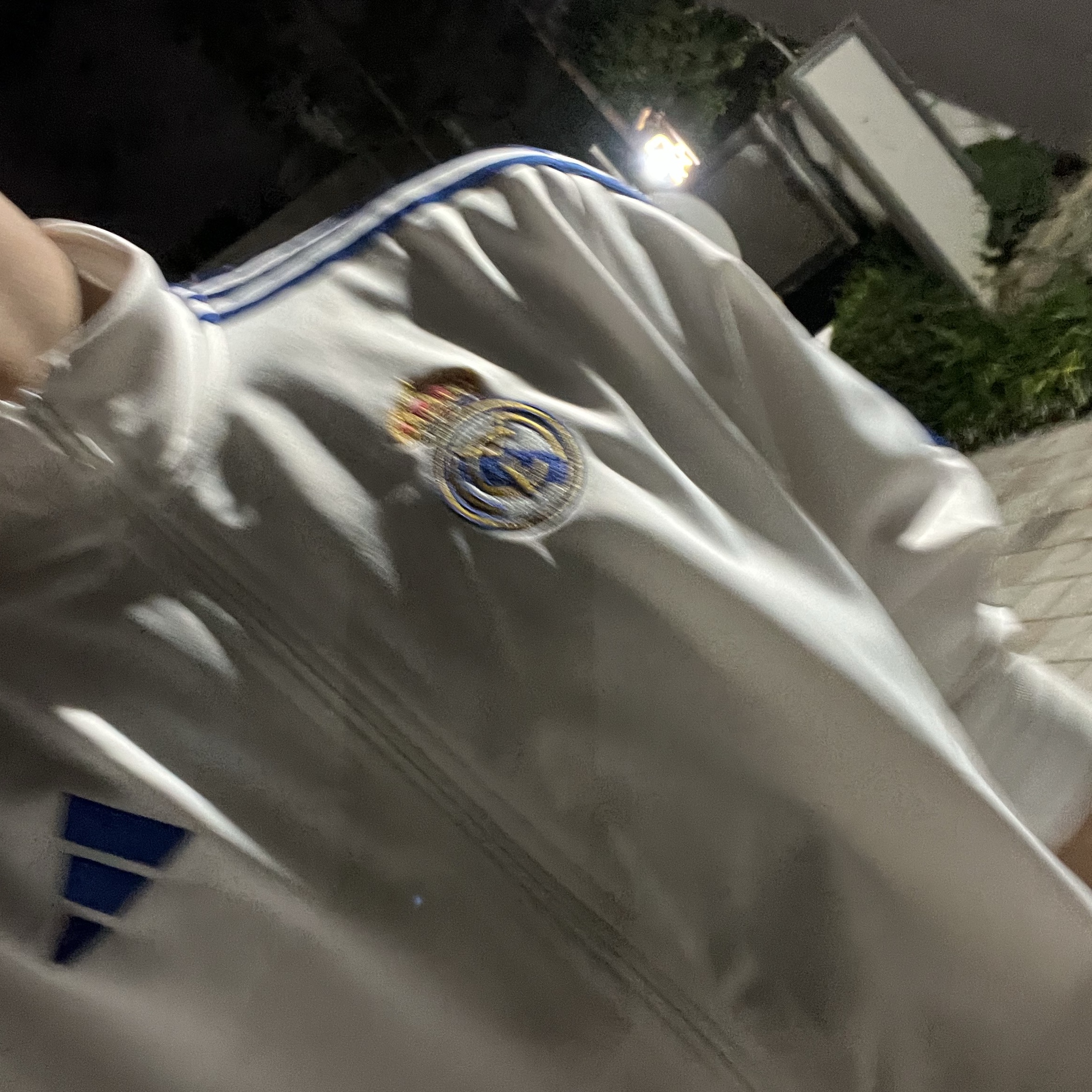 Adidas Real Madrid DNA Track Top White - US Sizing 착용 스타일