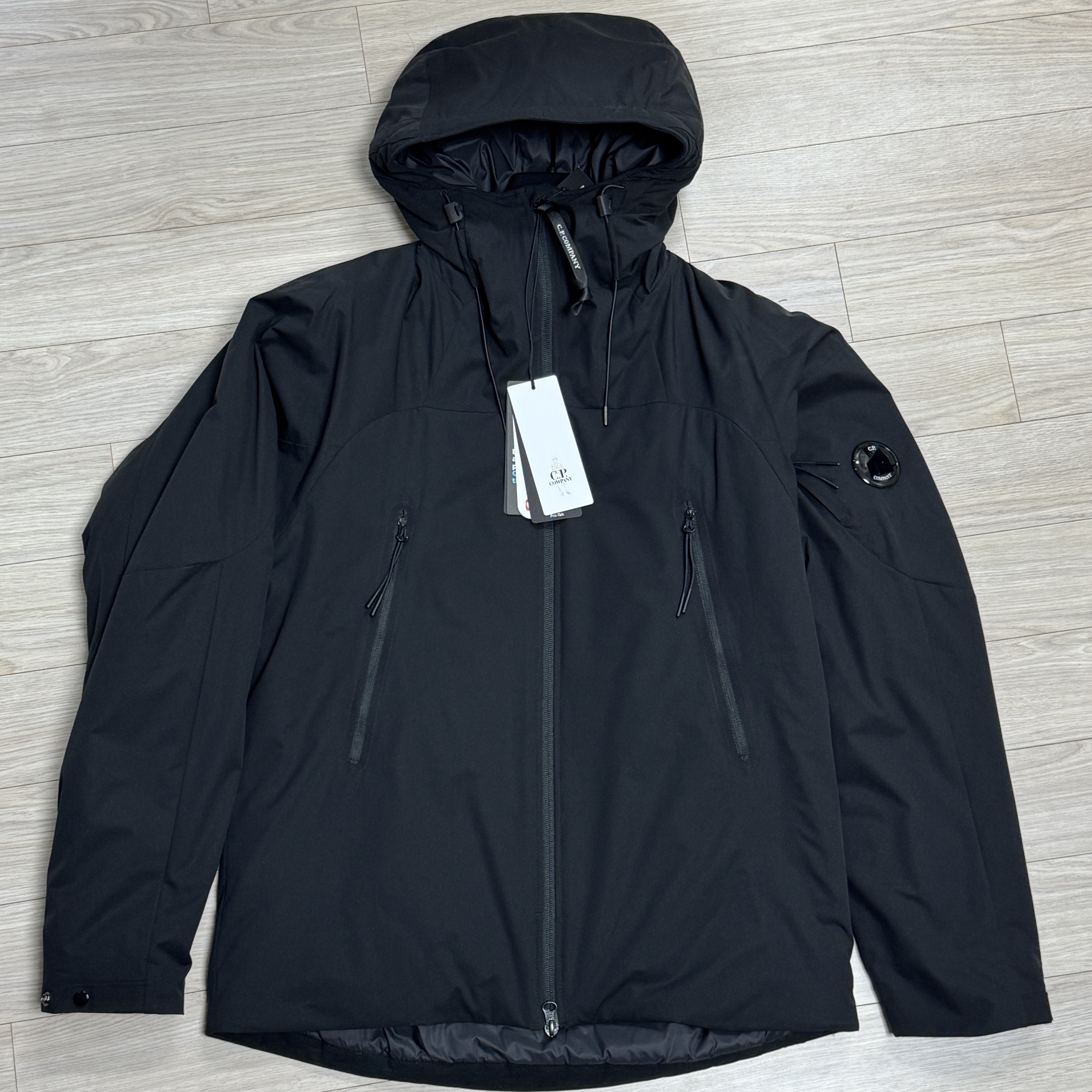C.P. Company Pro-Tek Utility Jacket Black - 21FW 착용 스타일