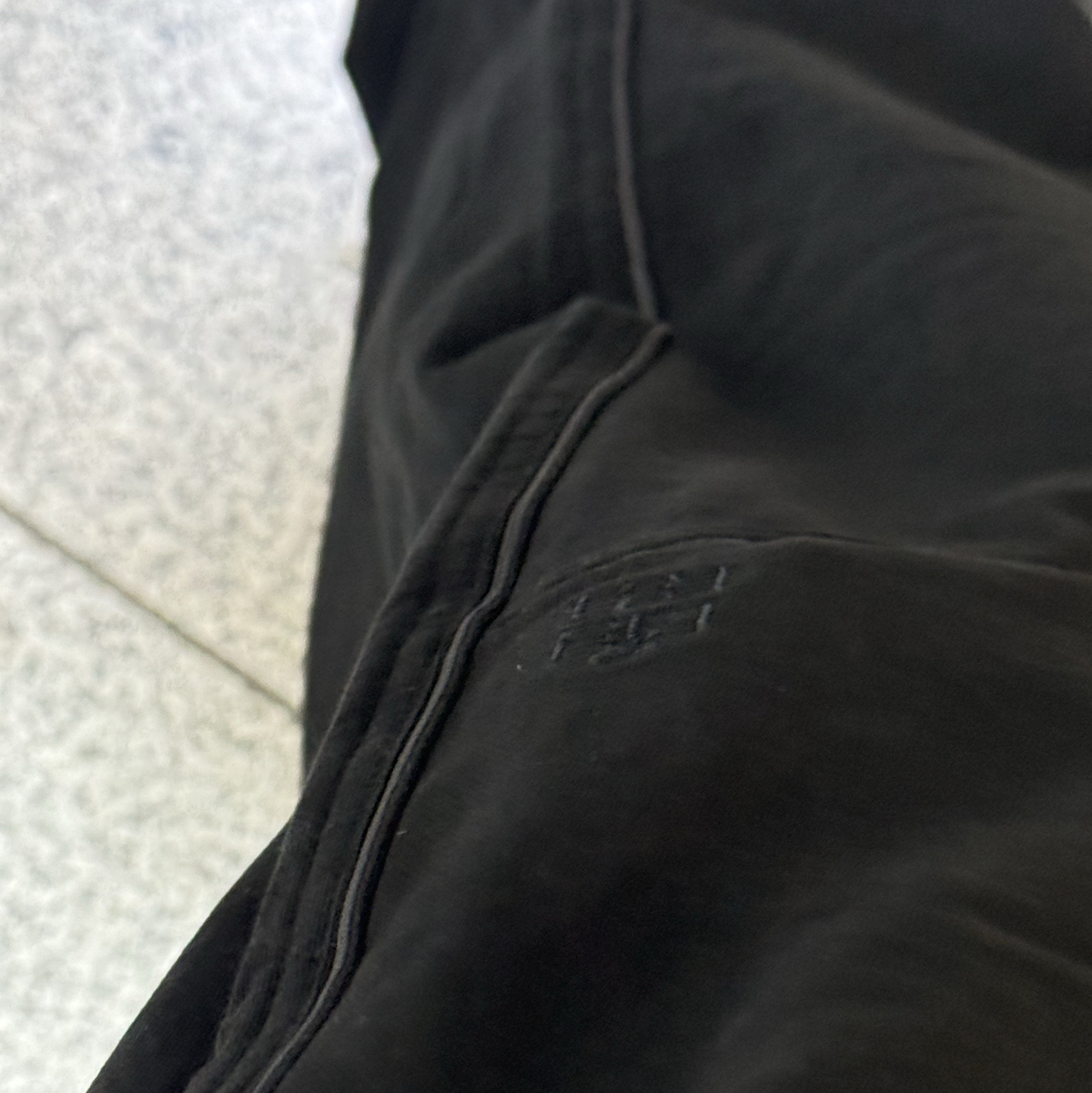 Polyteru Human Index Index Sweatpants Black 착용 스타일