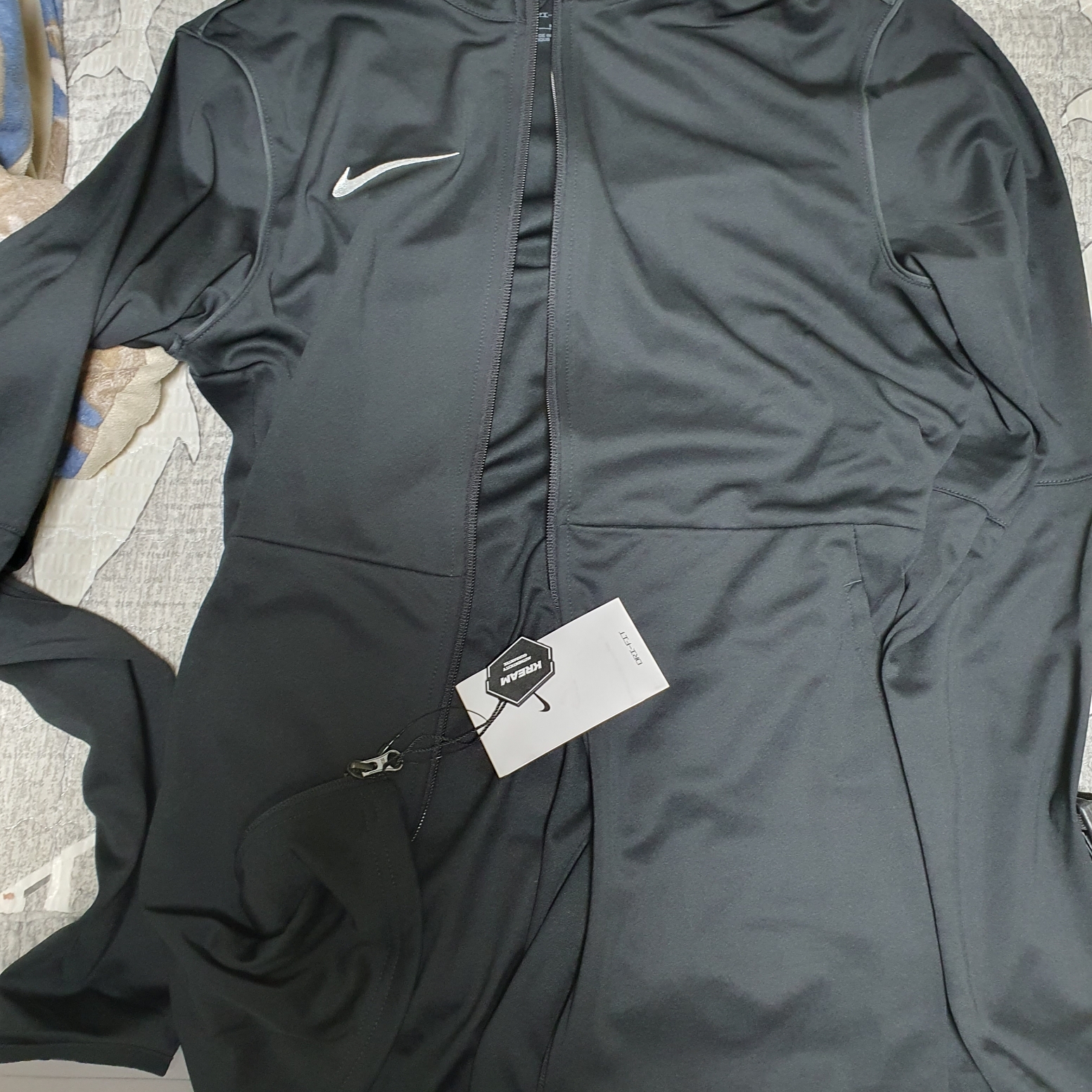 Nike Dri-Fit Park 20 Training Suit Black 착용 스타일