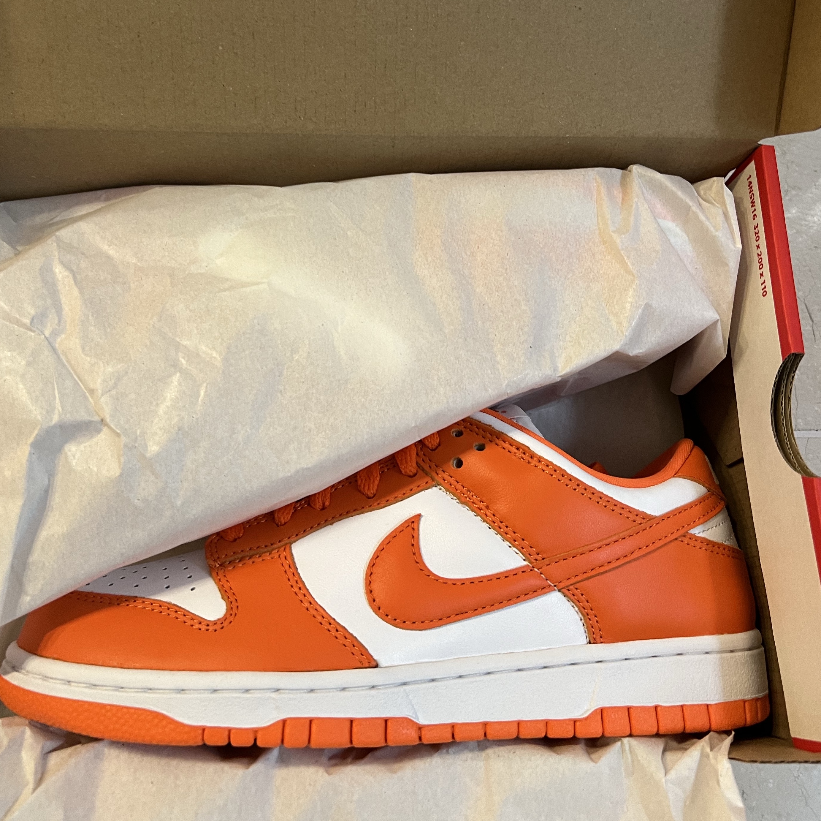 Nike Dunk Low SP Syracuse 2022 착용 스타일