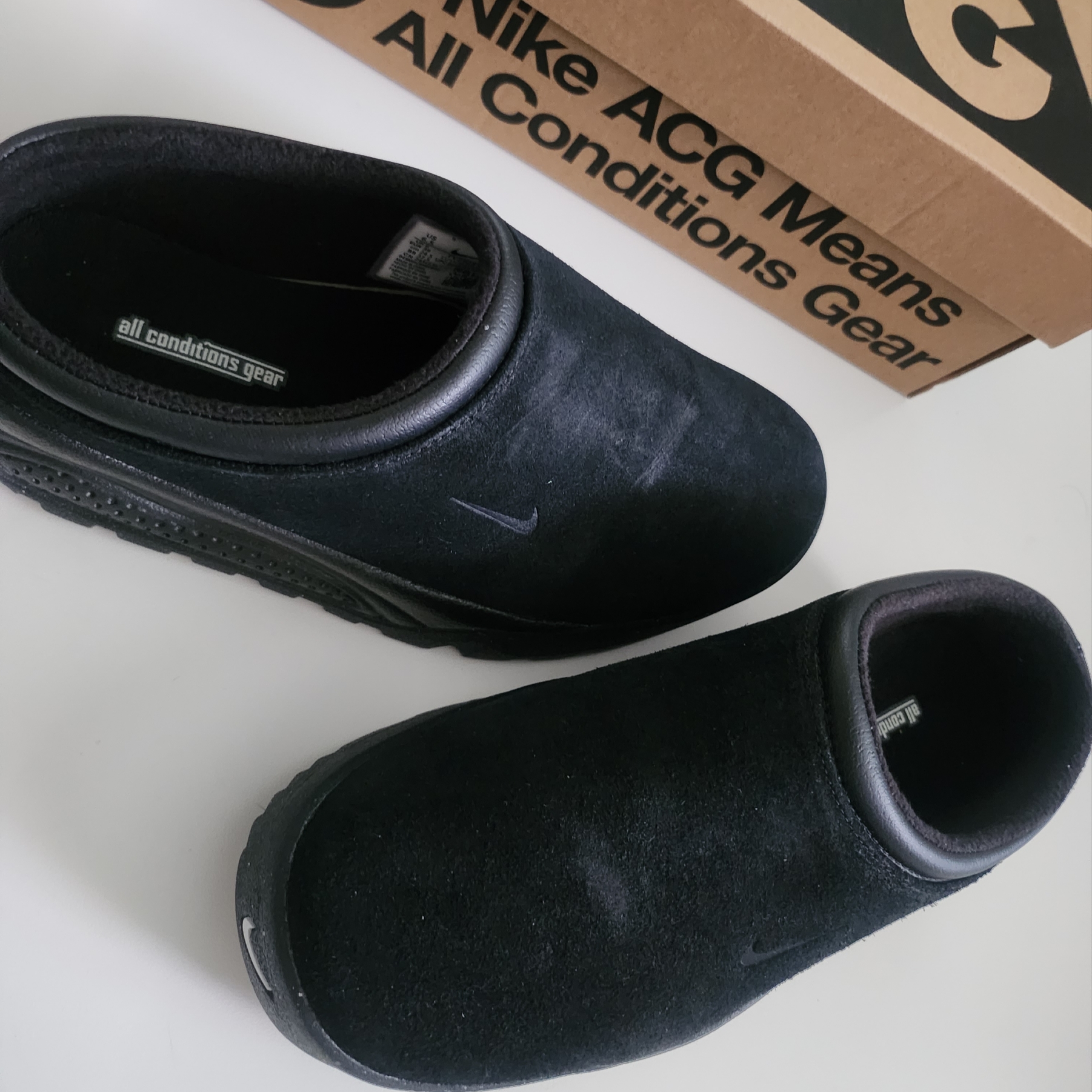 Nike ACG Rufus Black 착용 스타일
