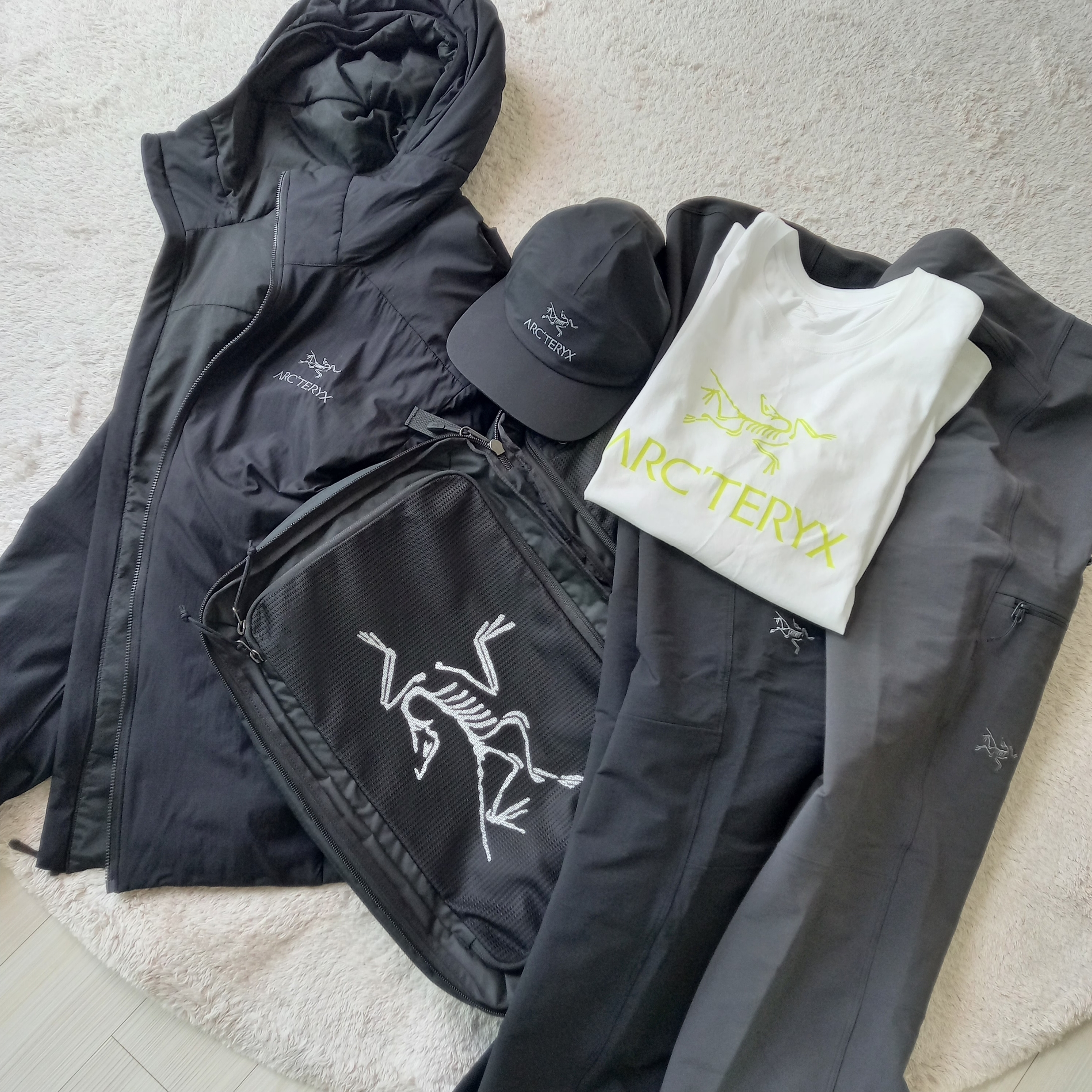 Arc'teryx Gamma AR Pants Graphite, Arc'teryx Gamma AR Pants Black 착용 스타일