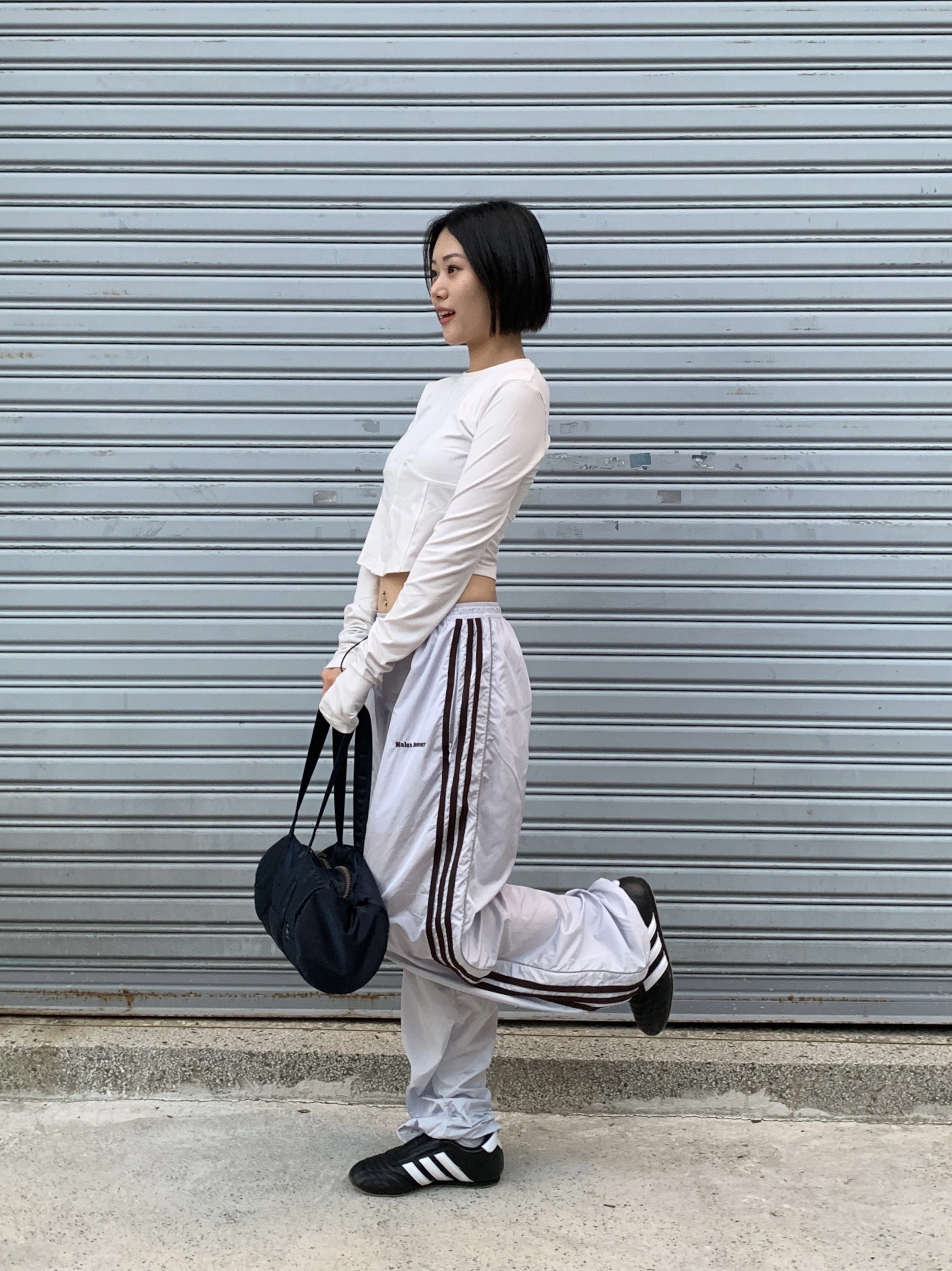 Adidas x Wales Bonner Tracksuit Pants Blue Tint - US Sizing, (W) Adidas Taekwondo Core Black Cloud White 착용 스타일
