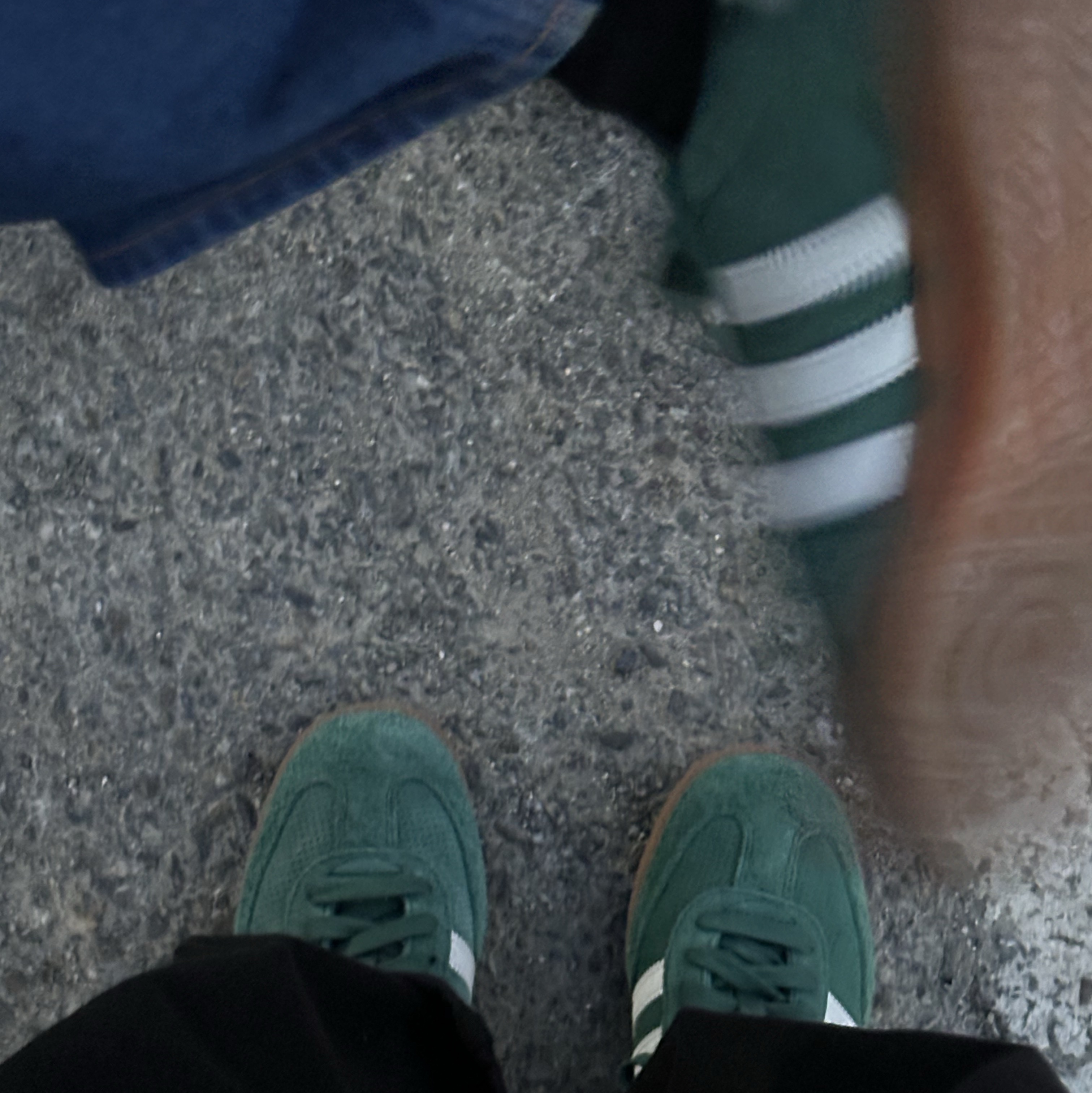 Adidas Samba OG Collegiate Green 착용 스타일