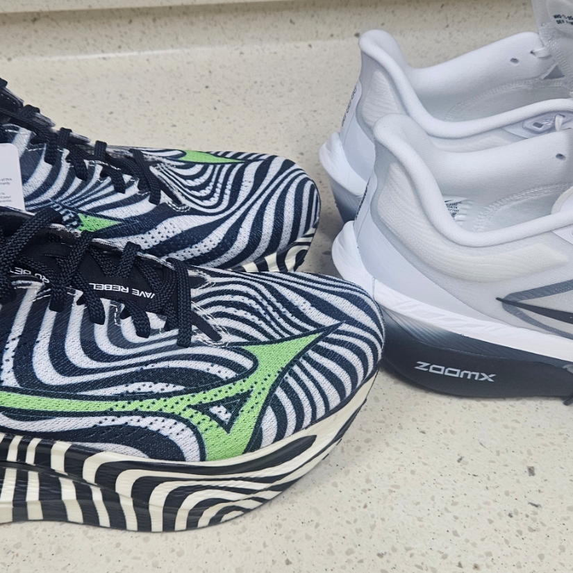 Nike Zoom Fly 6 White Smoke Grey 착용 스타일 - 2