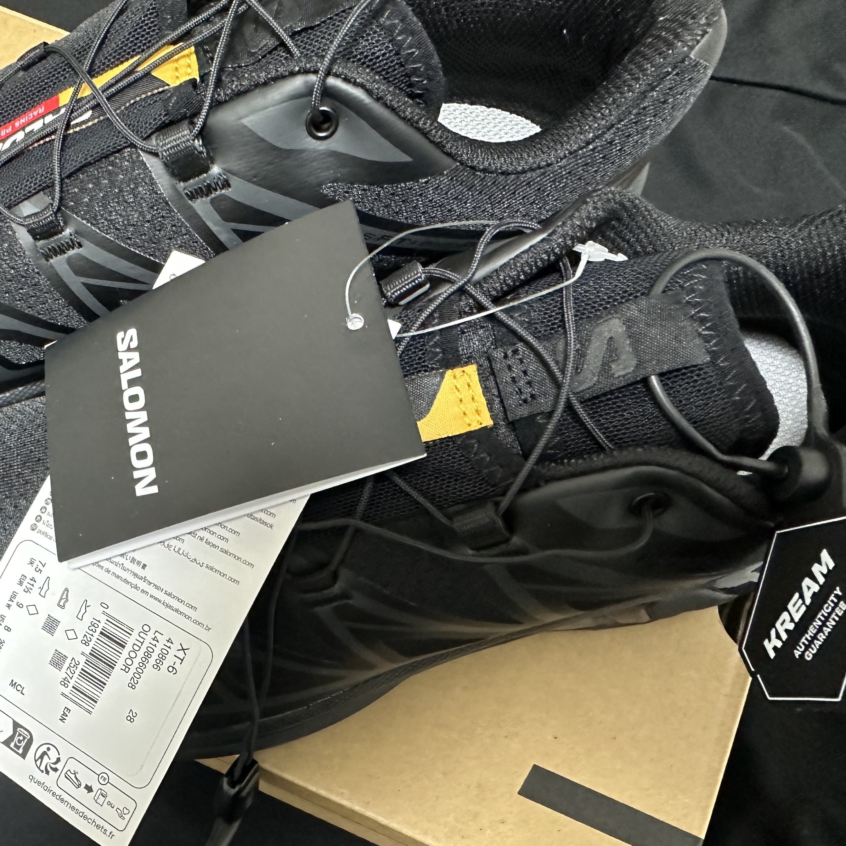 Salomon XT-6 ADV Black 착용 스타일