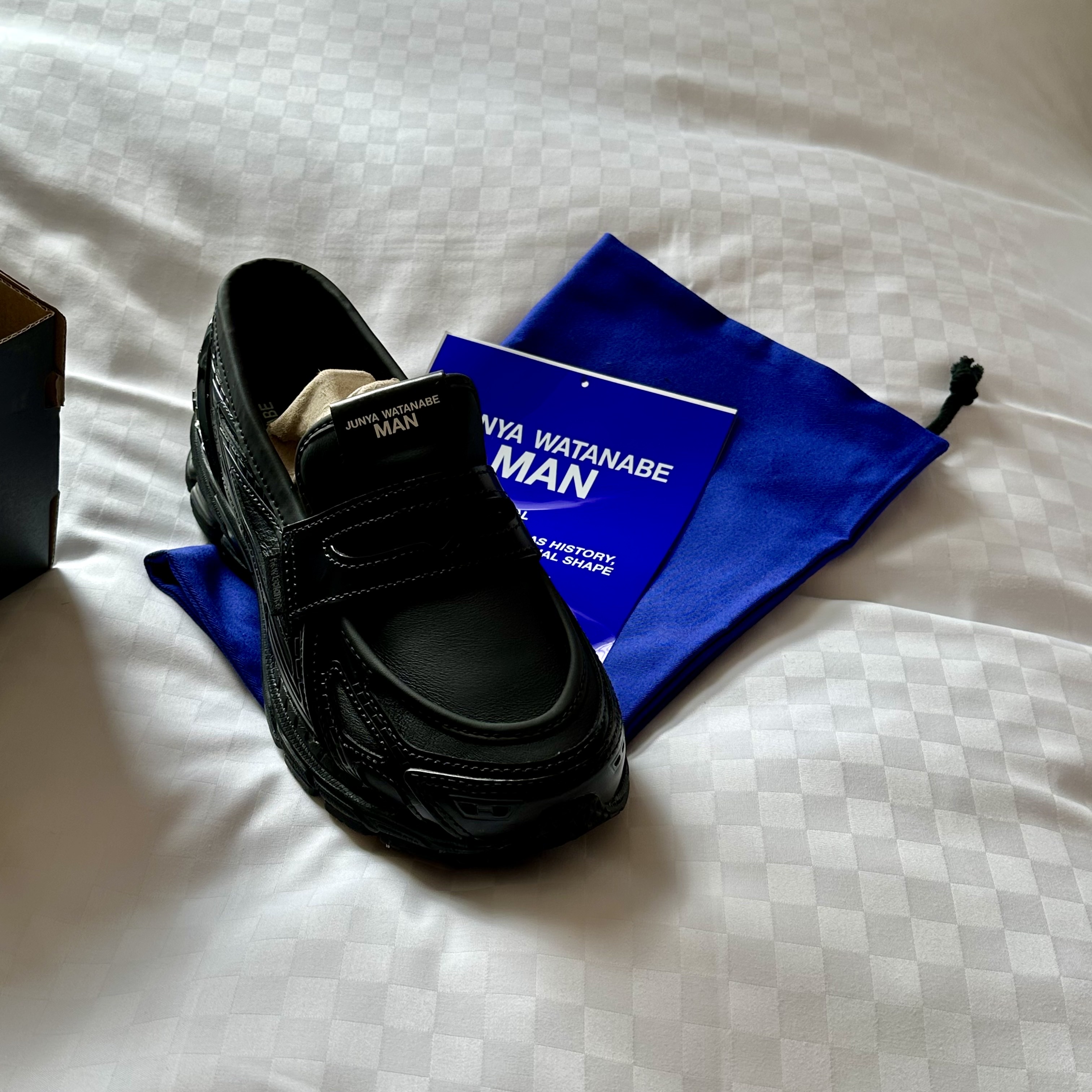 New Balance x Junya Watanabe Man 1906L Black 착용 스타일