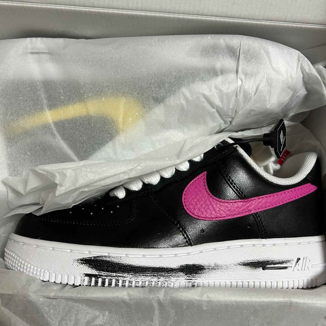 Nike x Peaceminusone Air Force 1 Low Para-Noise 3.0 Black and Multicolor 착용 스타일