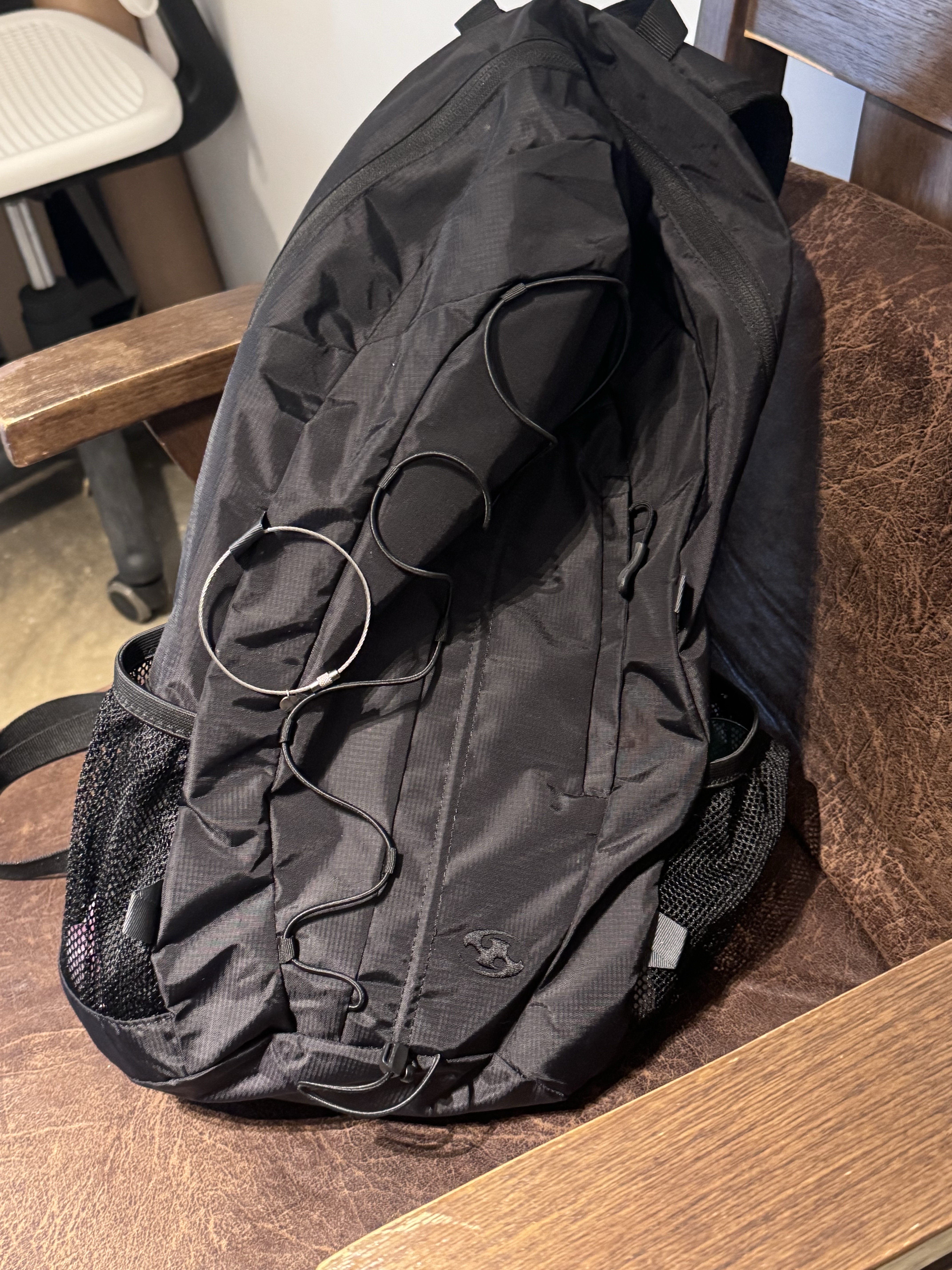 Sansan Gear BackPack Black  - 23FW 착용 스타일