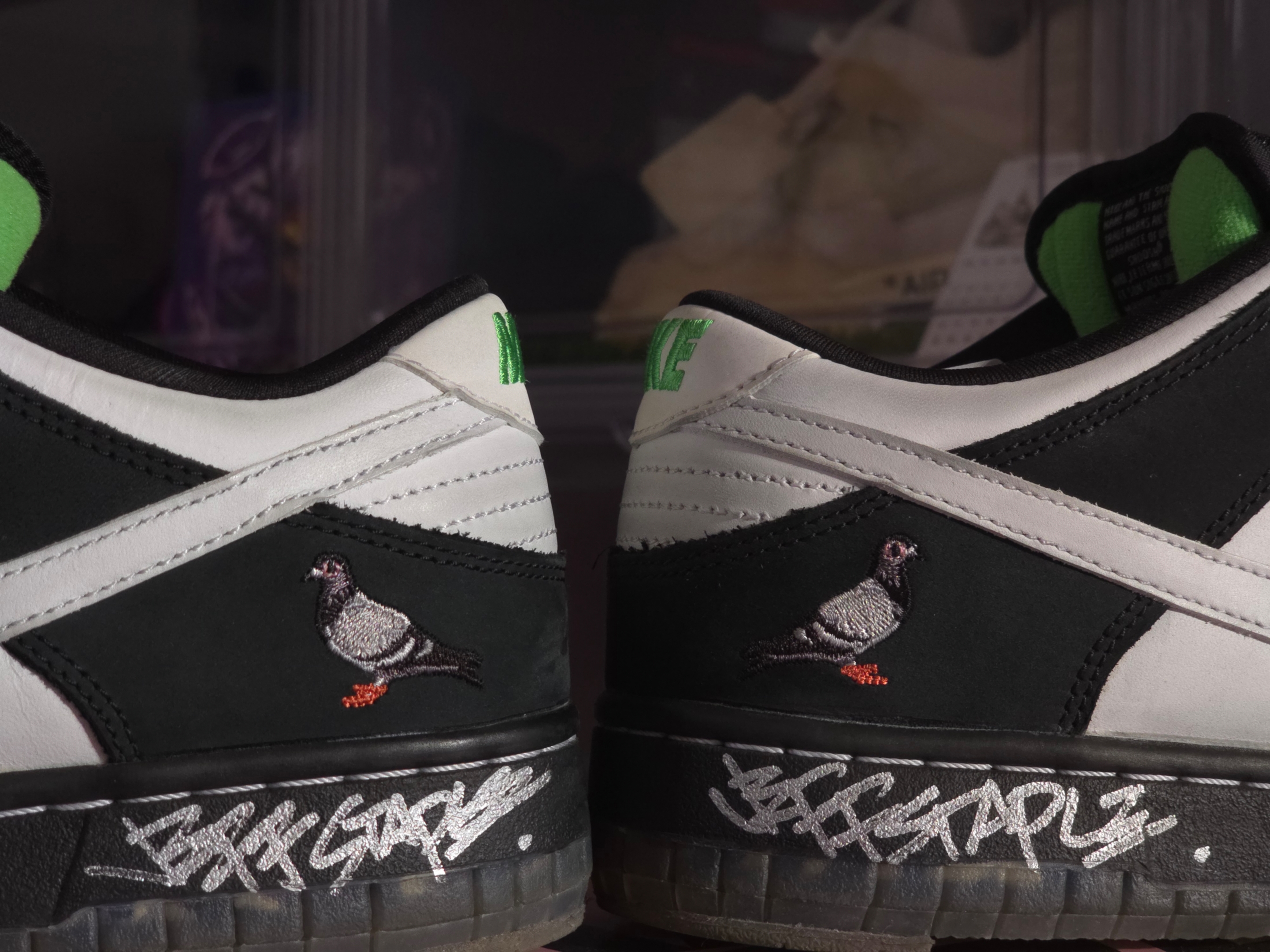 Nike x Staple SB Dunk Low Panda Pigeon 착용 스타일