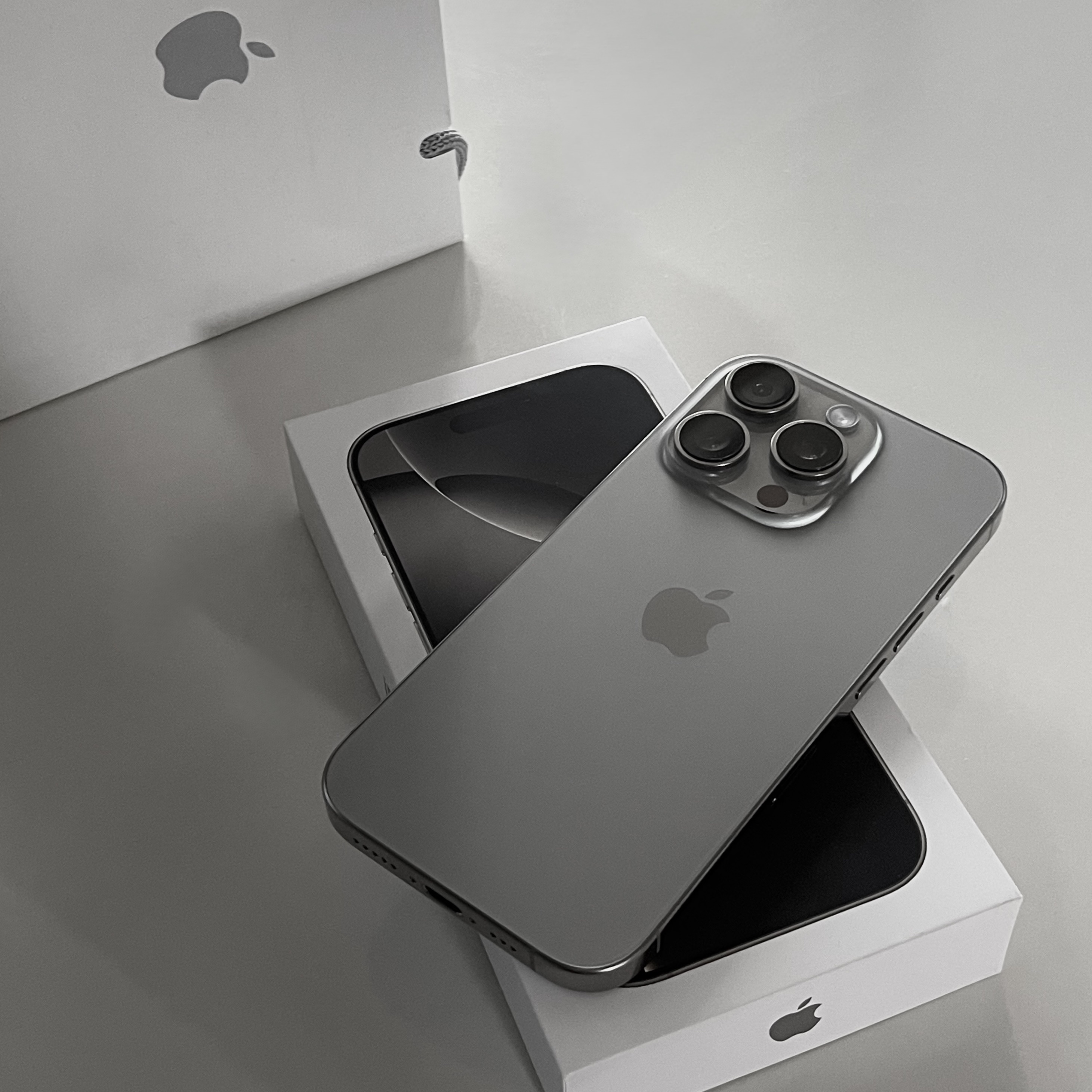 Apple iPhone 16 Pro 256GB Natural Titanium (Korean Ver.) 착용 스타일