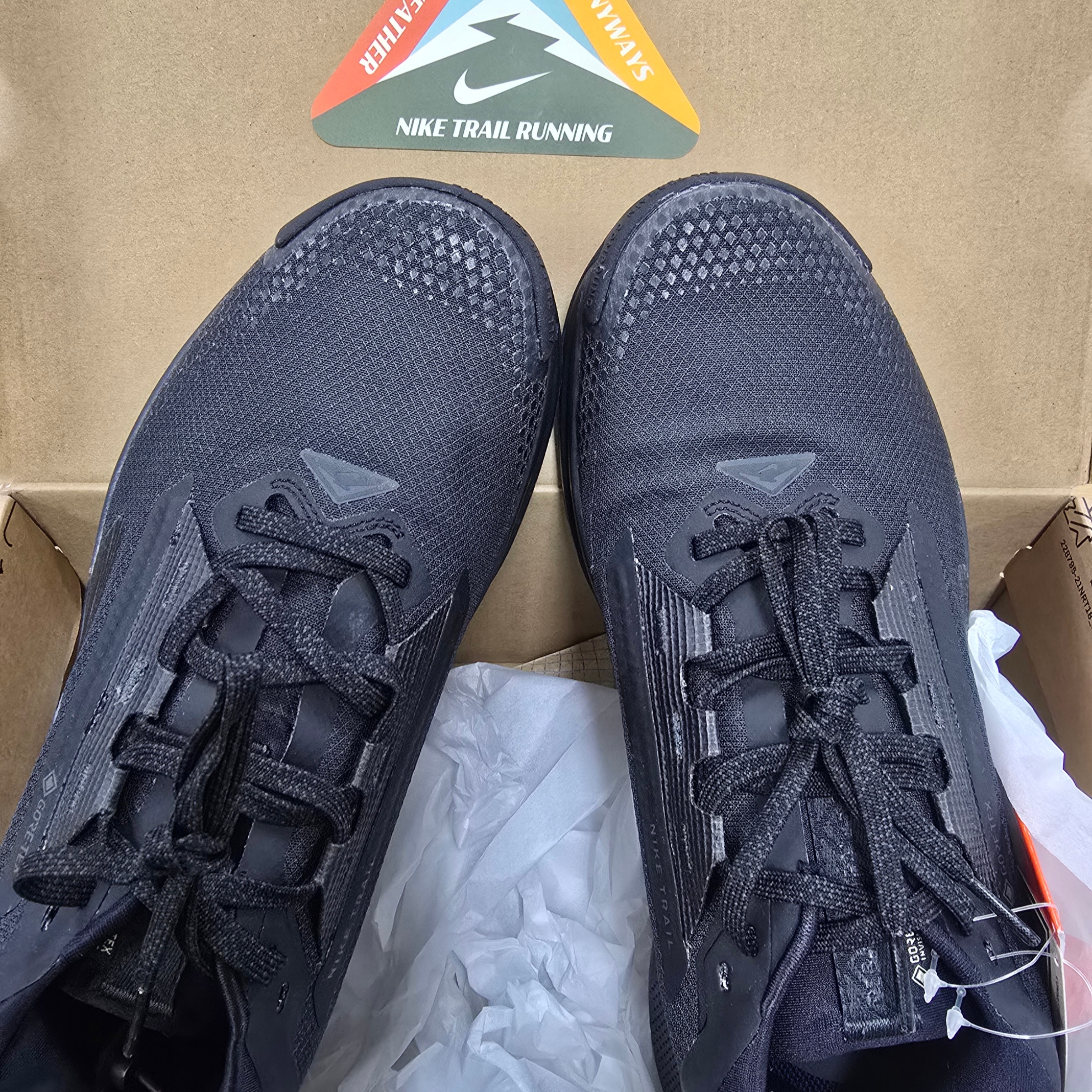 Nike Pegasus Trail 5 Gore-Tex Black 착용 스타일