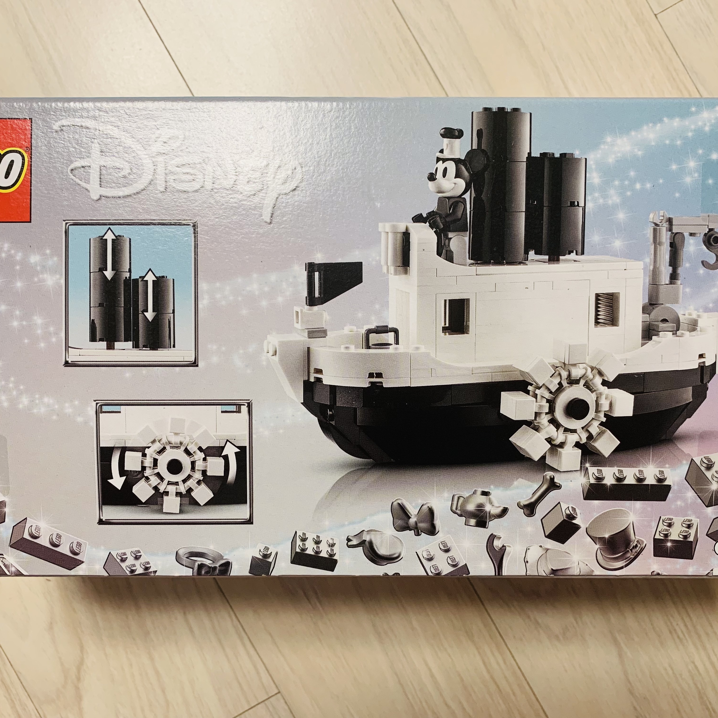 Lego Disney Mini Steamboat Willie 착용 스타일
