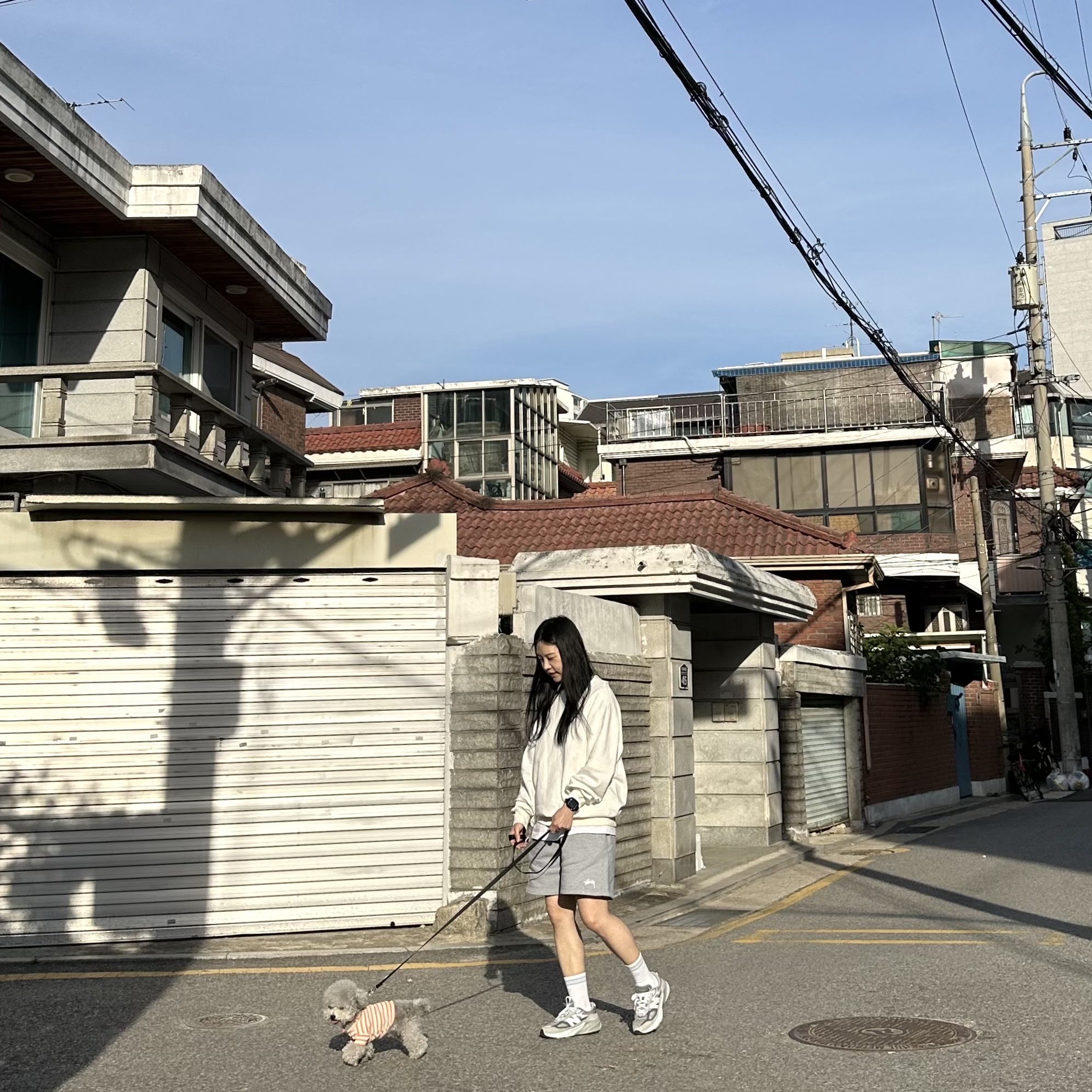 Stussy Overdyed Stock Logo Shorts Grey Heather, (W) New Balance 990v6 Made in USA Grey - B Standard 착용 스타일 - 2