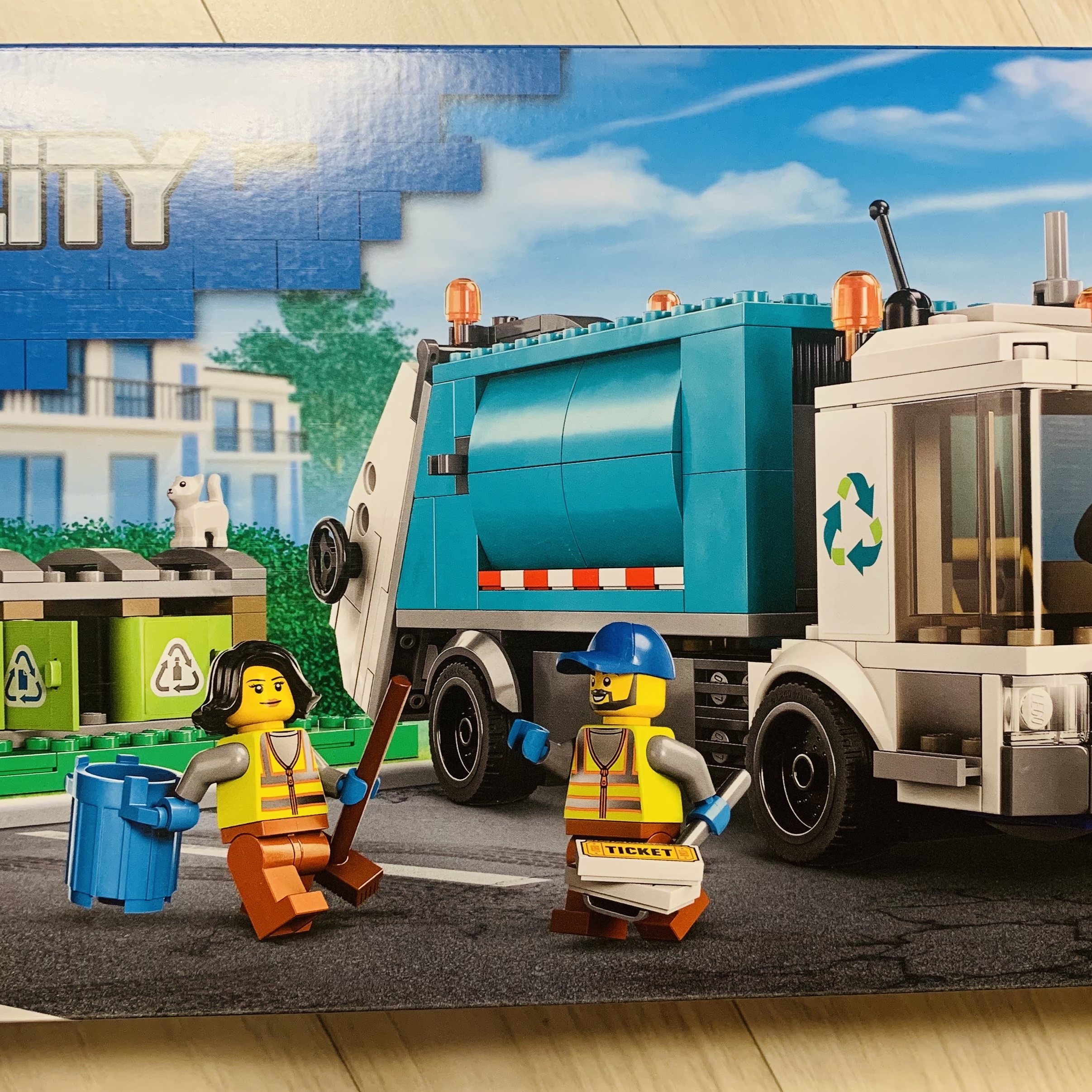 Lego Recycling Truck 착용 스타일