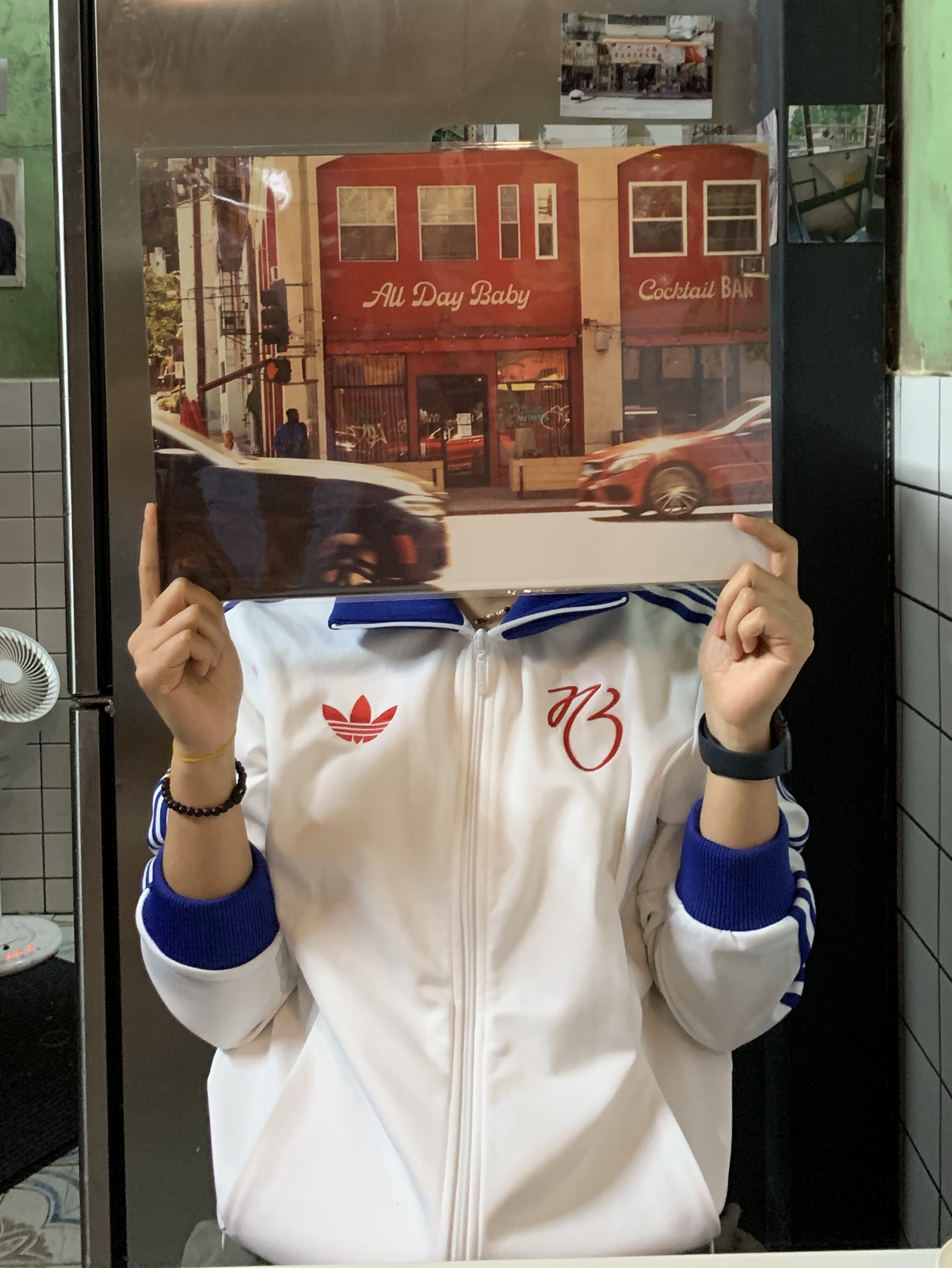 Adidas Jude Bellingham Sports Jacket White - KR Sizing 착용 스타일