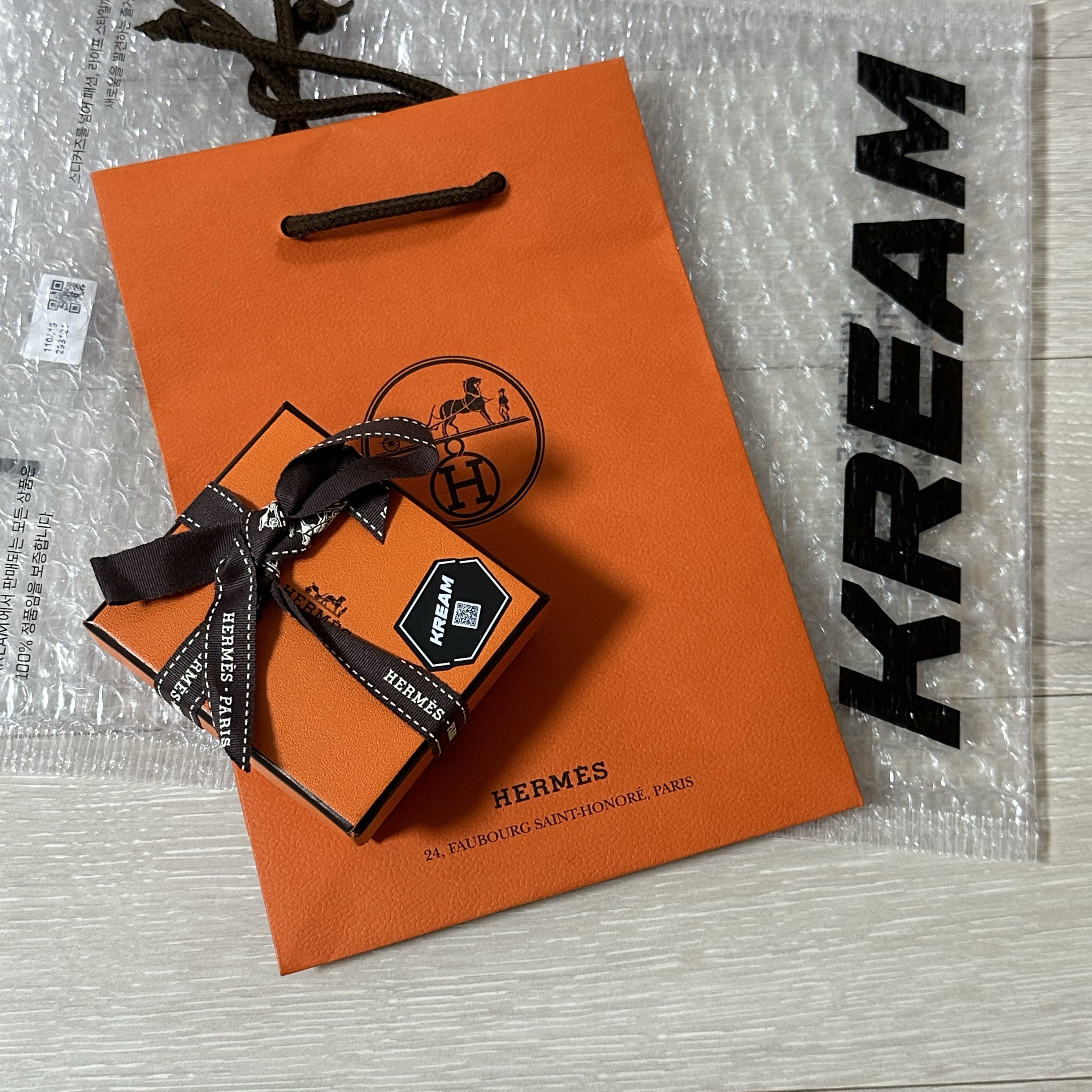 Hermes Filou Glove Clip Metal Palladie 착용 스타일 - 3