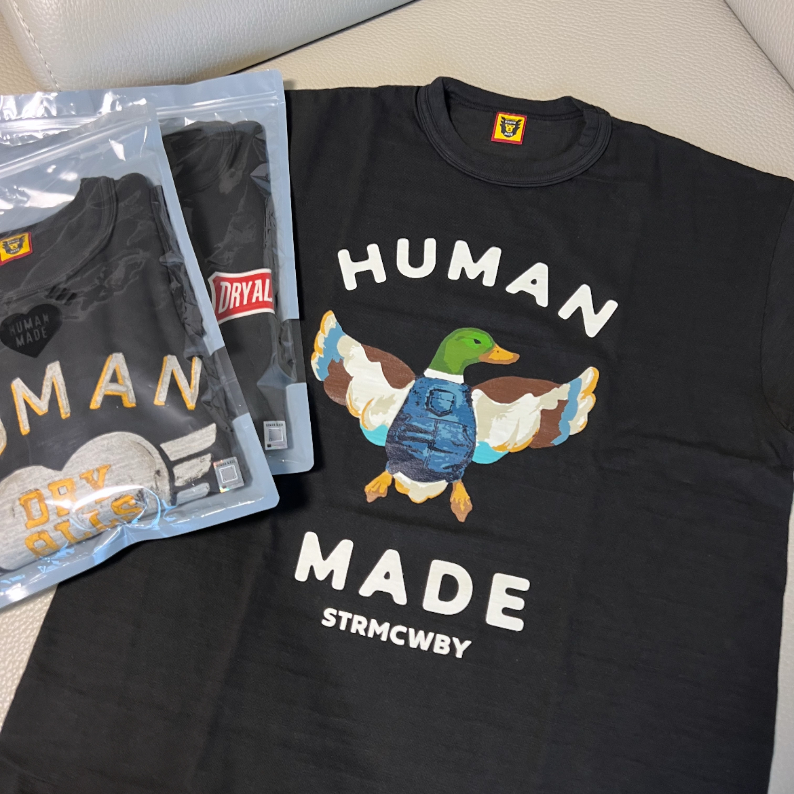 Human Made Graphic T-Shirt #13 Black 착용 스타일