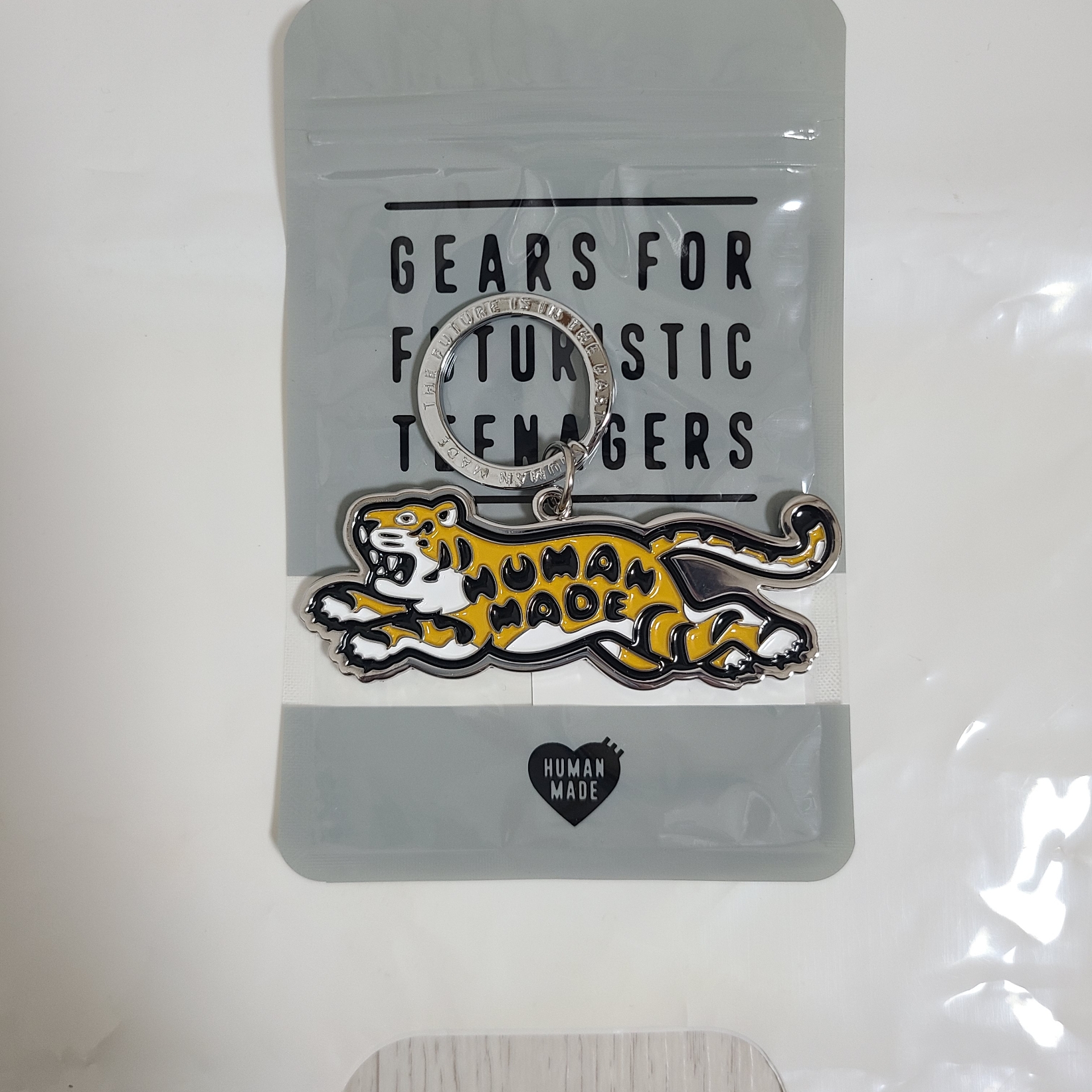 Human Made Animal Keychain #2 Silver 착용 스타일