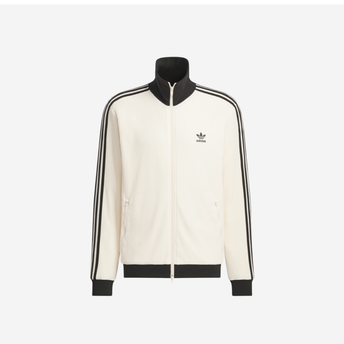 Adidas Waffle Beckenbauer Track Top Wonder White - KR Sizing 착용 스타일