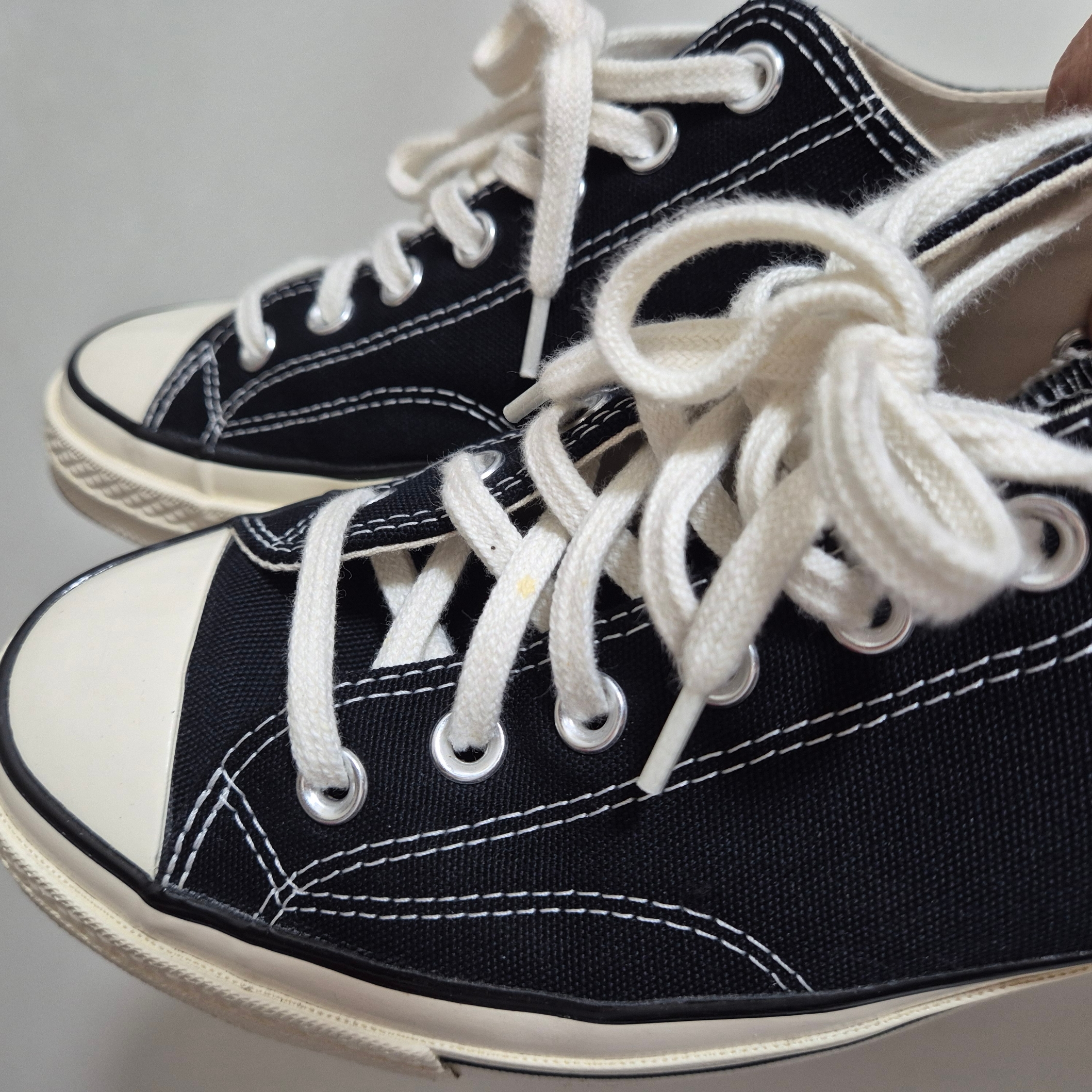 Converse Chuck 70 Ox Black - Standard 착용 스타일