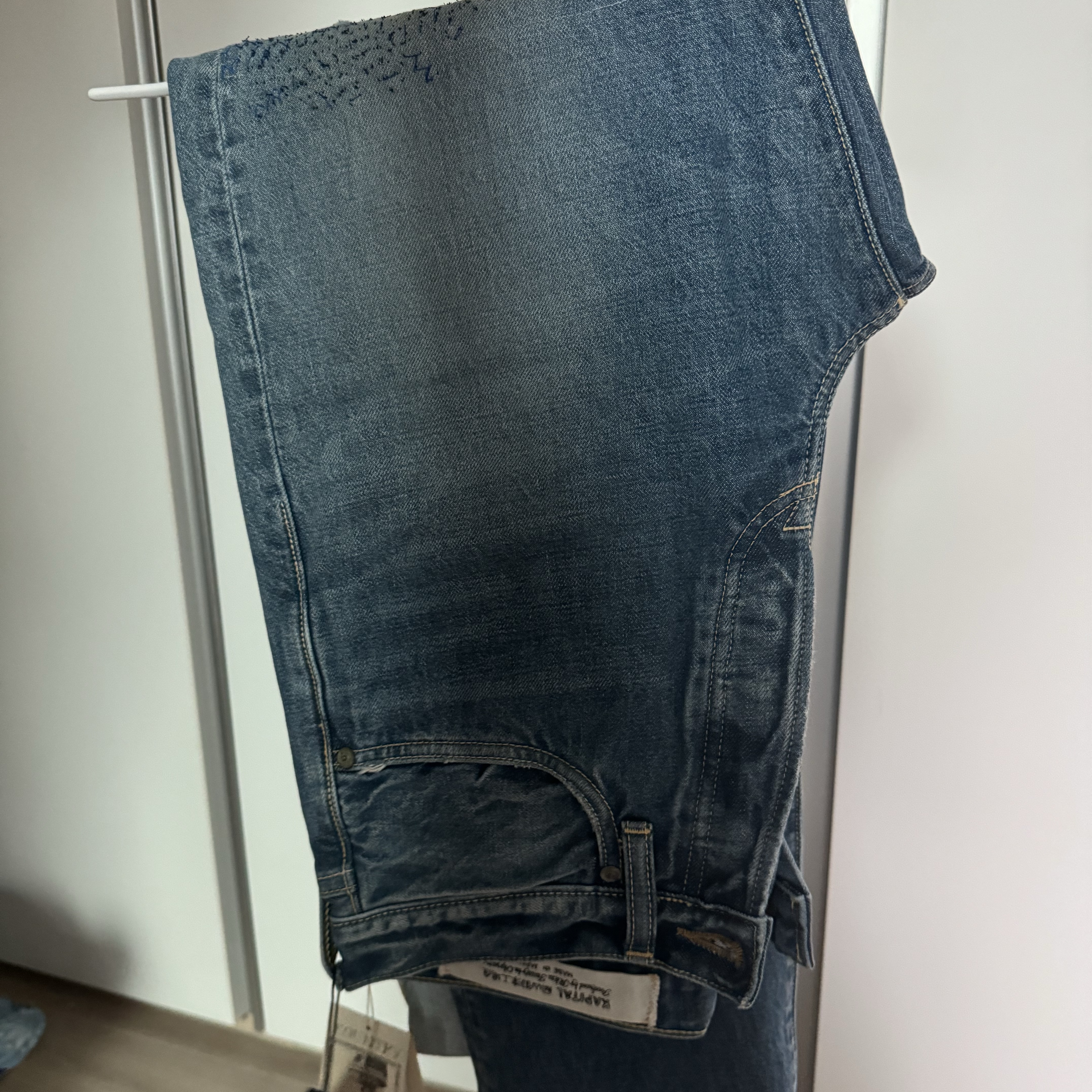 Kapital 14 oz. Denim 5P Monkey Cisco (3Year Processing) Indigo 착용 스타일