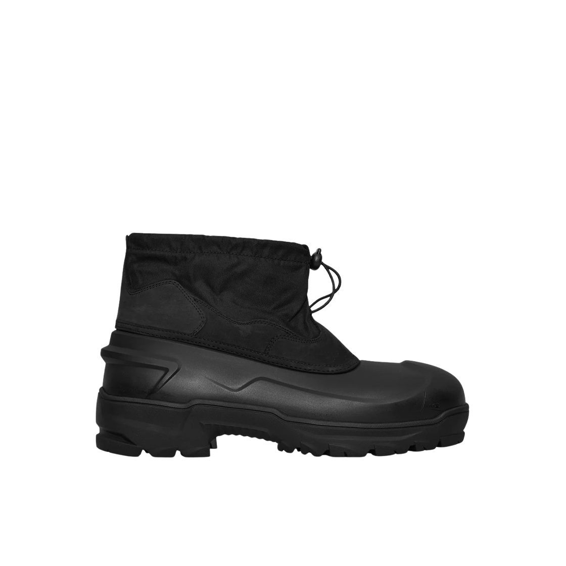 Roa Hiking Low Top Rubber Boot Black