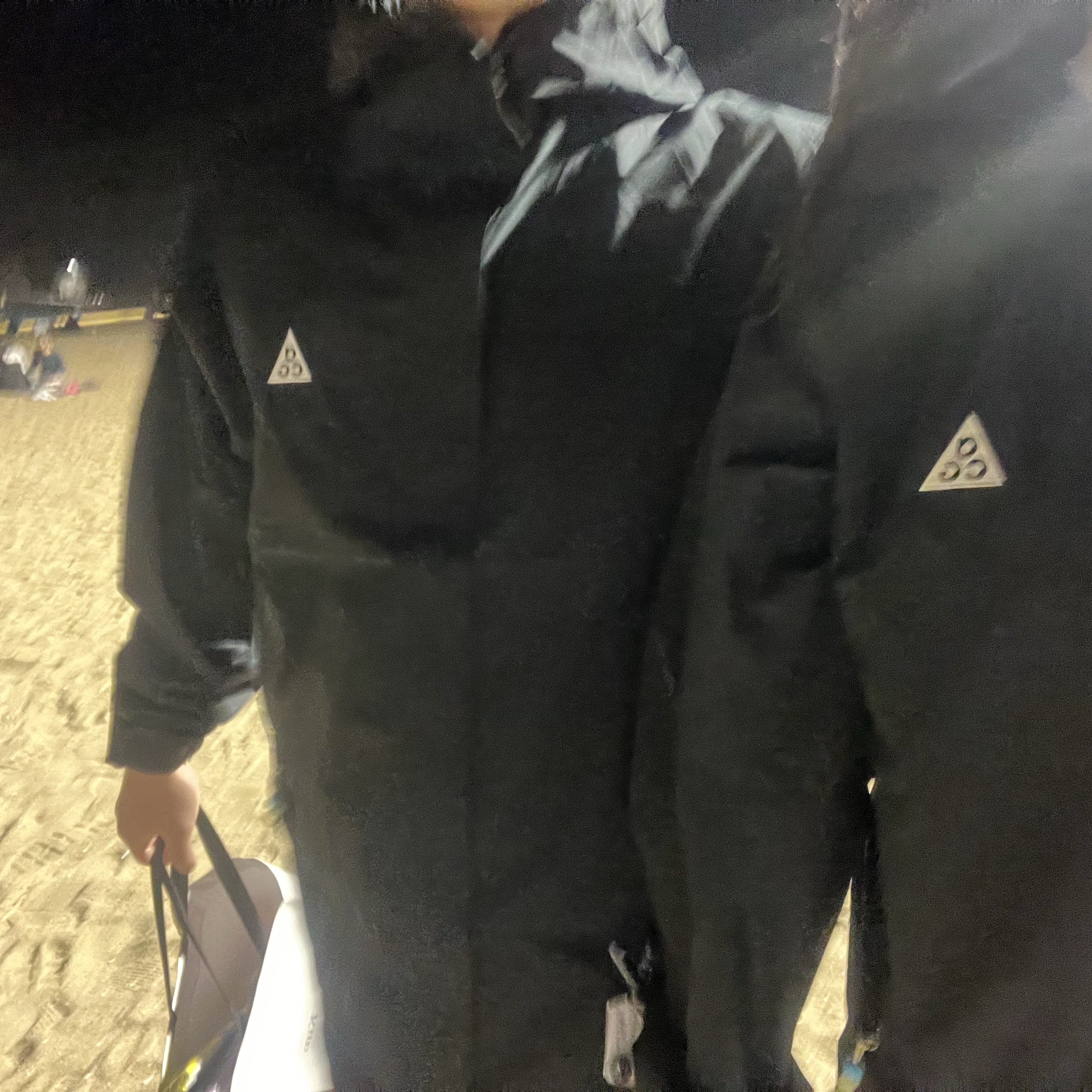 Nike ACG Storm-Fit ADV Cascade Rains Full Zip Jacket Black - Asia 착용 스타일