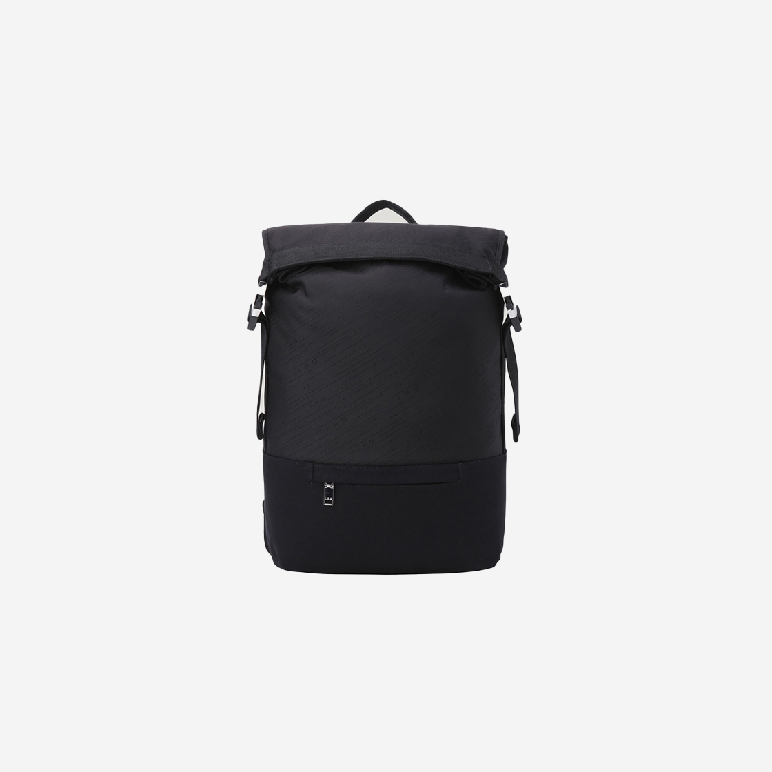 IIBAX24001BKX Iro Paco Basic Logo Utility Backpack Black