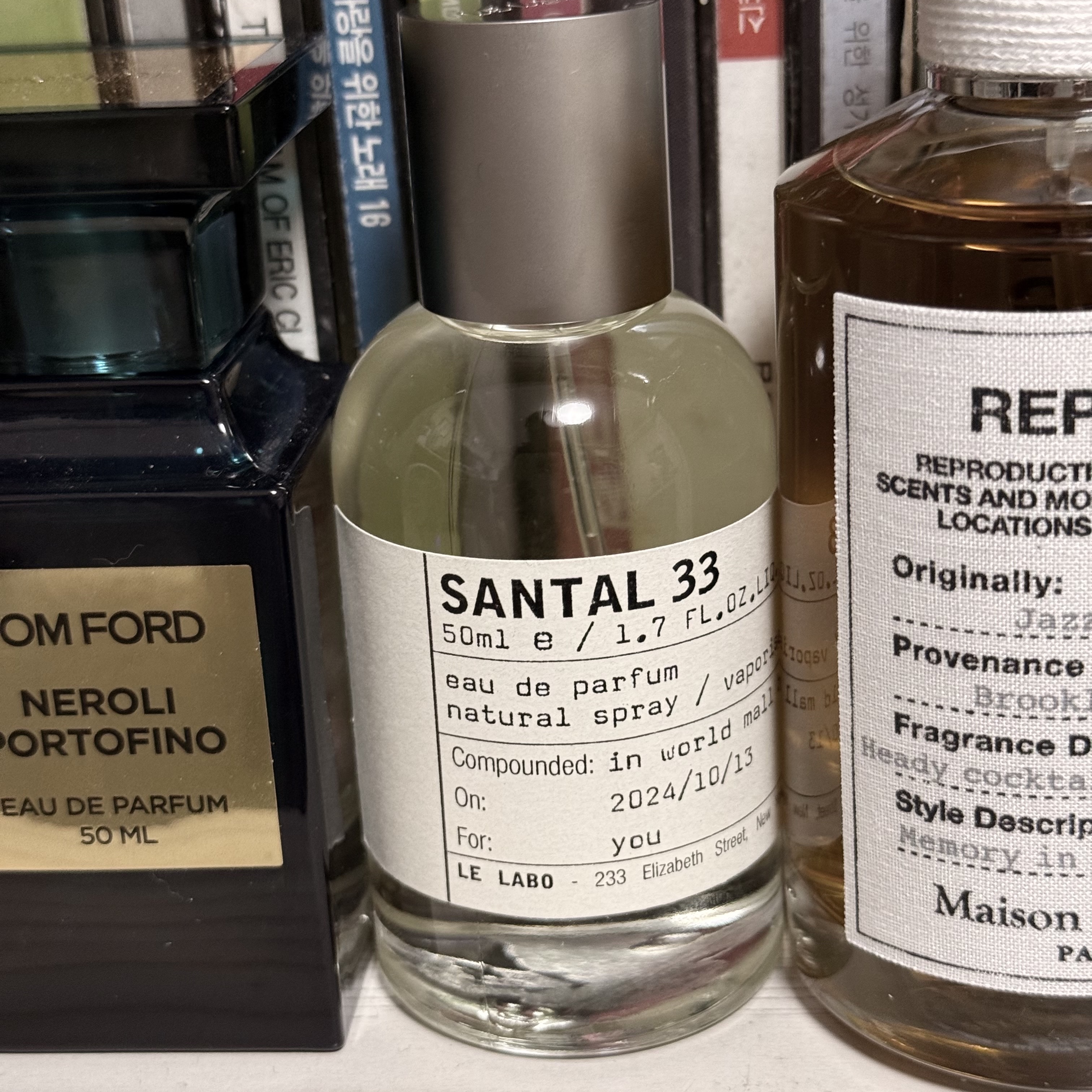 Le Labo Santal 33 Eau De Parfum 50ml 착용 스타일 - 1