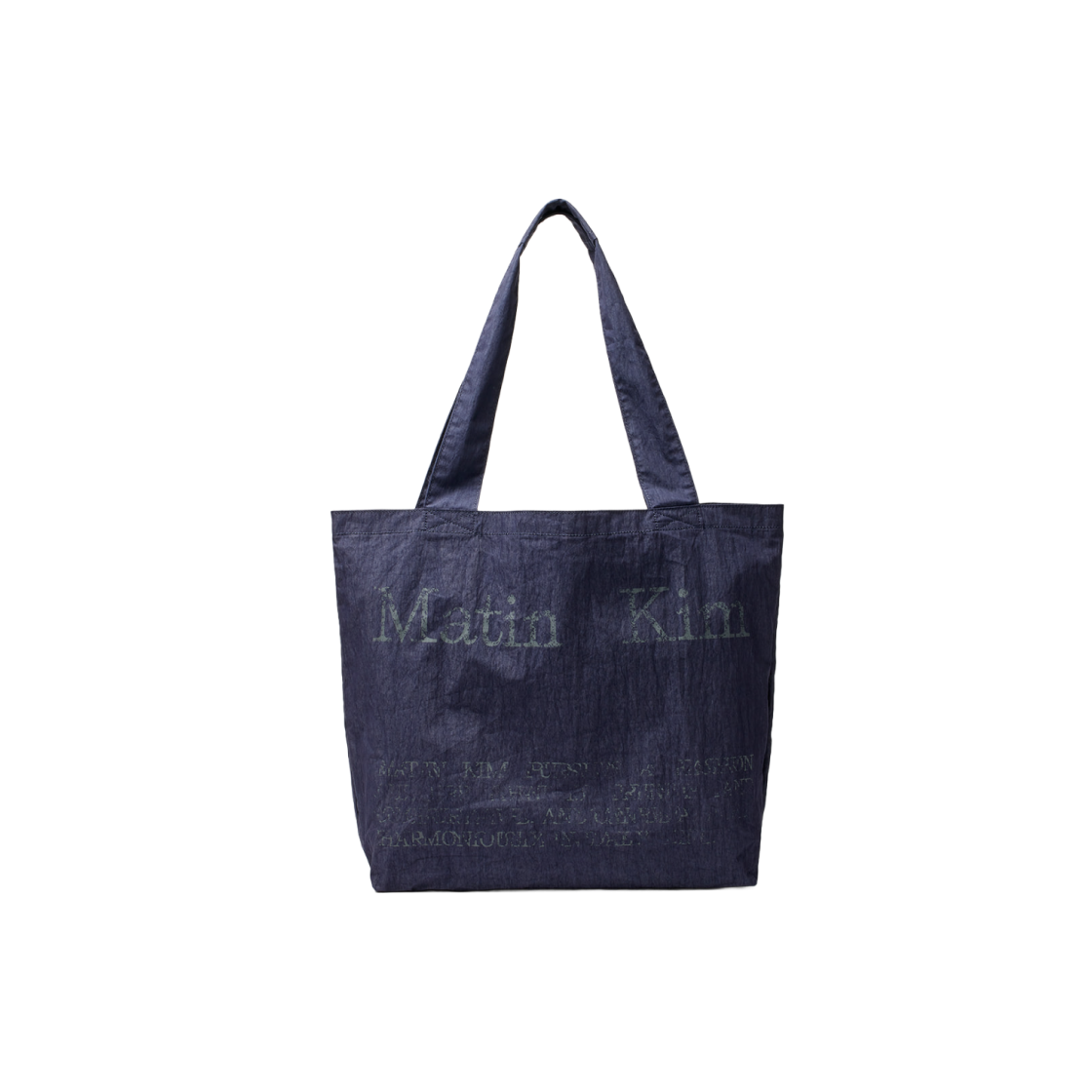 エコバッグ [MATINKIM]matin vintage ecobag in dark khaki MATIN VINTAGE ECOBAG IN DARK KHAKI – Matin Kim