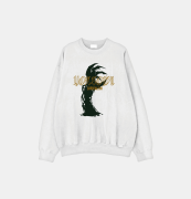 SURREALISM Crewneck Sweatshirt White