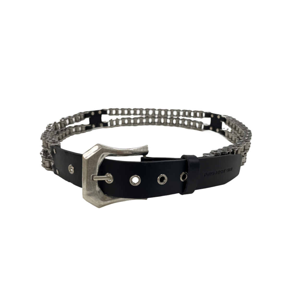 [希少] PROJECT GR BICYCLE CHAIN BELT Project GR Bicycle Chain Belt - Black