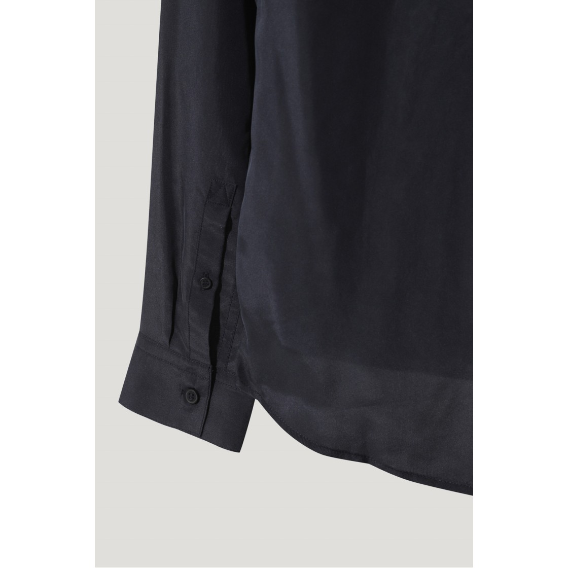 이로 크라비츠 베이직 실크 셔츠 네이비(Iro Kravitz Basic Silk Shirt Navy) - 6