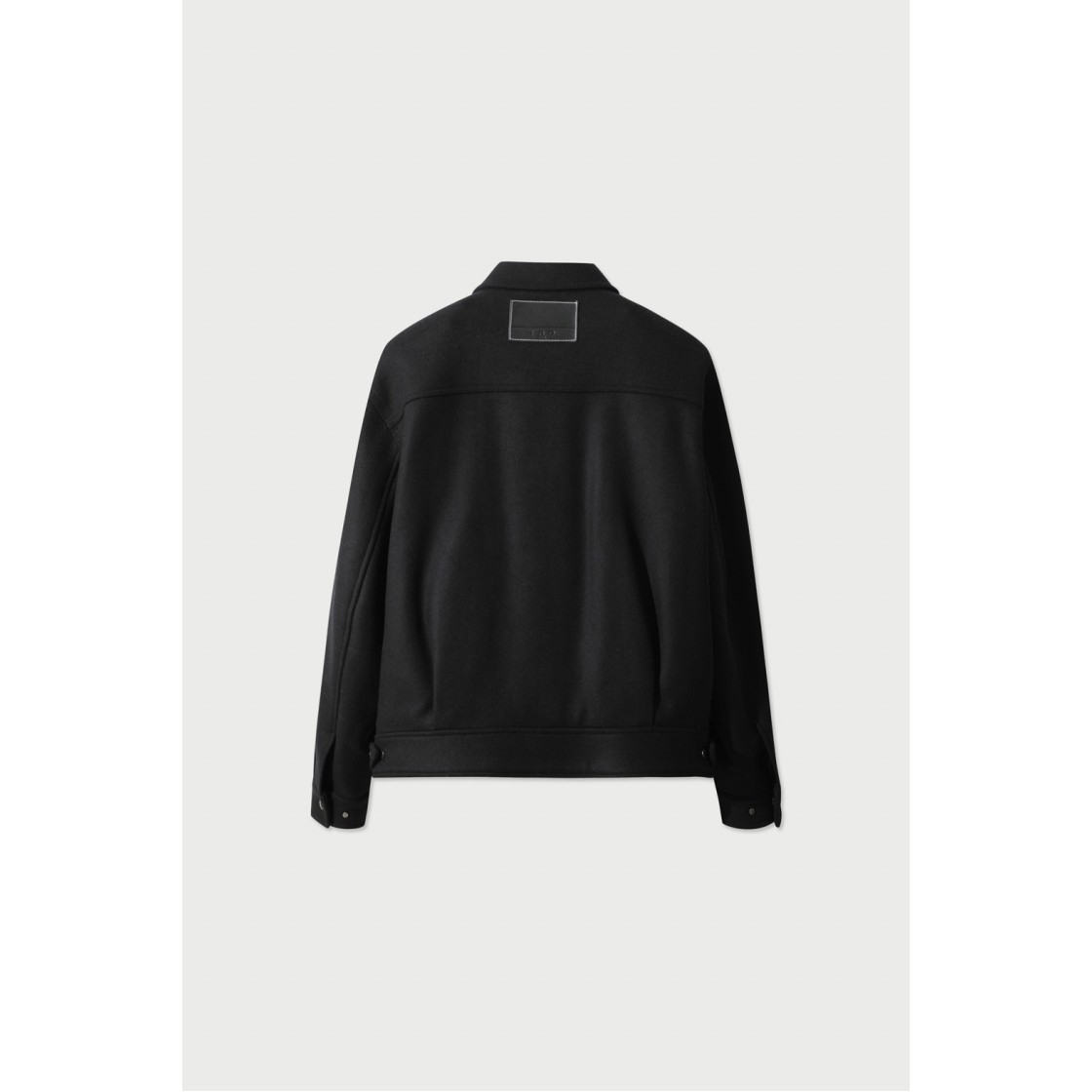 이로 모옌 오버핏 숏 코트 블랙(Iro Moyen Oversized Short Coat Black) - 3