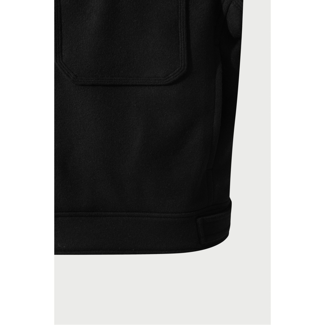 이로 모옌 오버핏 숏 코트 블랙(Iro Moyen Oversized Short Coat Black) - 5