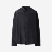 Iro Kravitz Basic Silk Shirt Navy