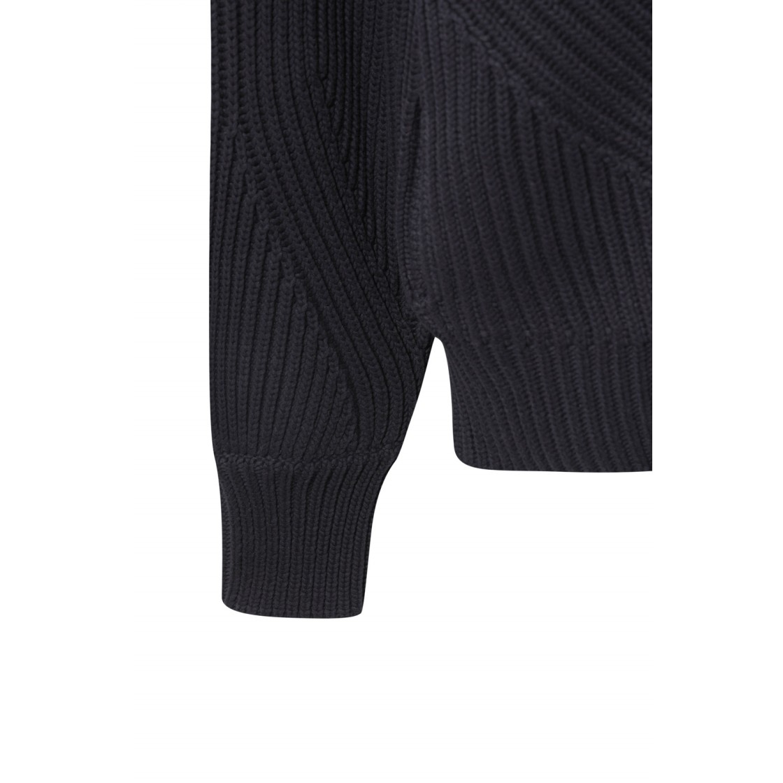 이로 오야나스페 투웨이 풀집업 가디건 블랙(Iro Oyanaspe Two-Way Full-Zip Cardigan Black) - 5